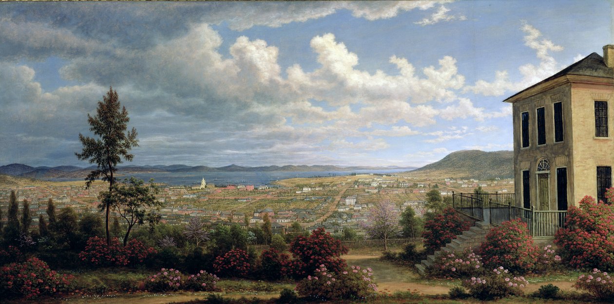 مدينة هوبارت ، c.1832 بواسطة جون جلوفر