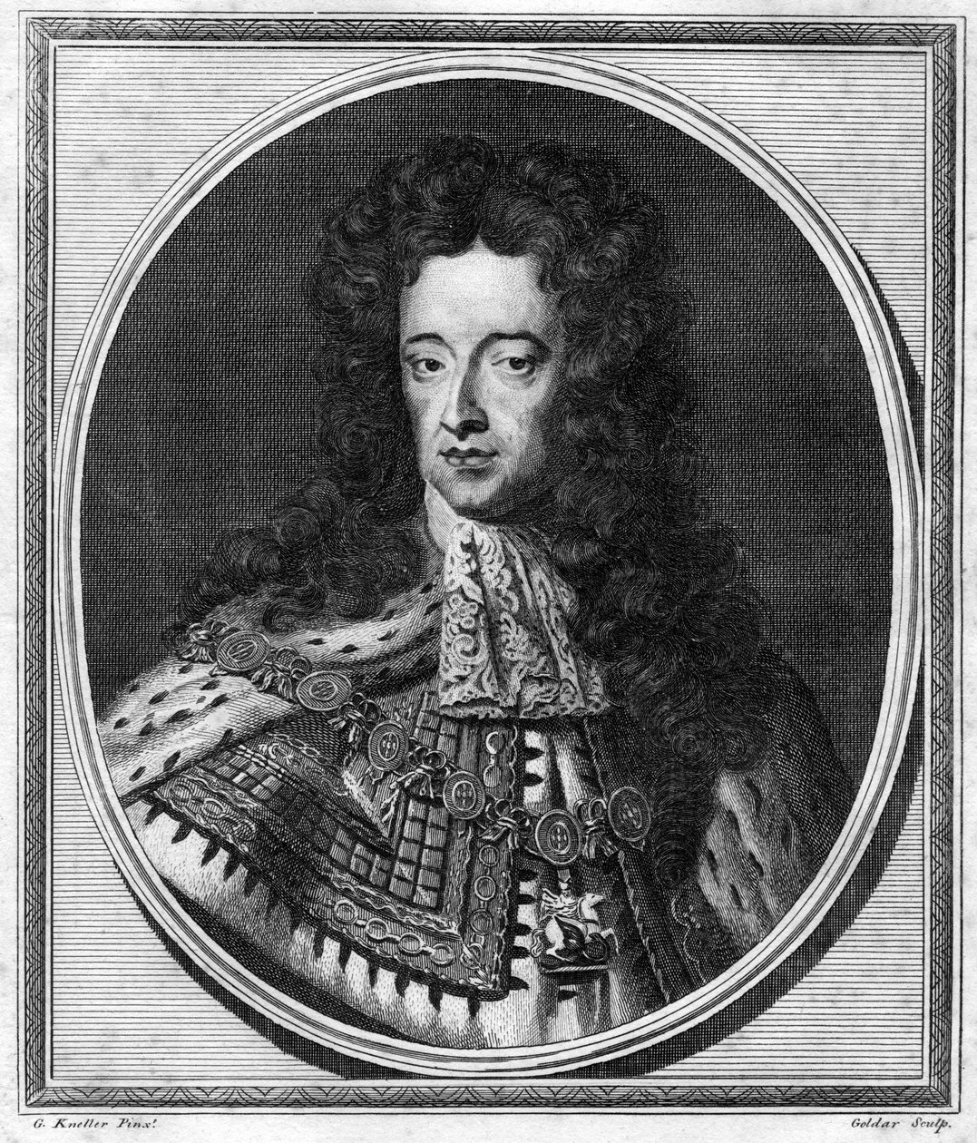 وليام الثالث ، ملك إنجلترا واسكتلندا وأيرلندا ، 1784. بواسطة جون جولدار