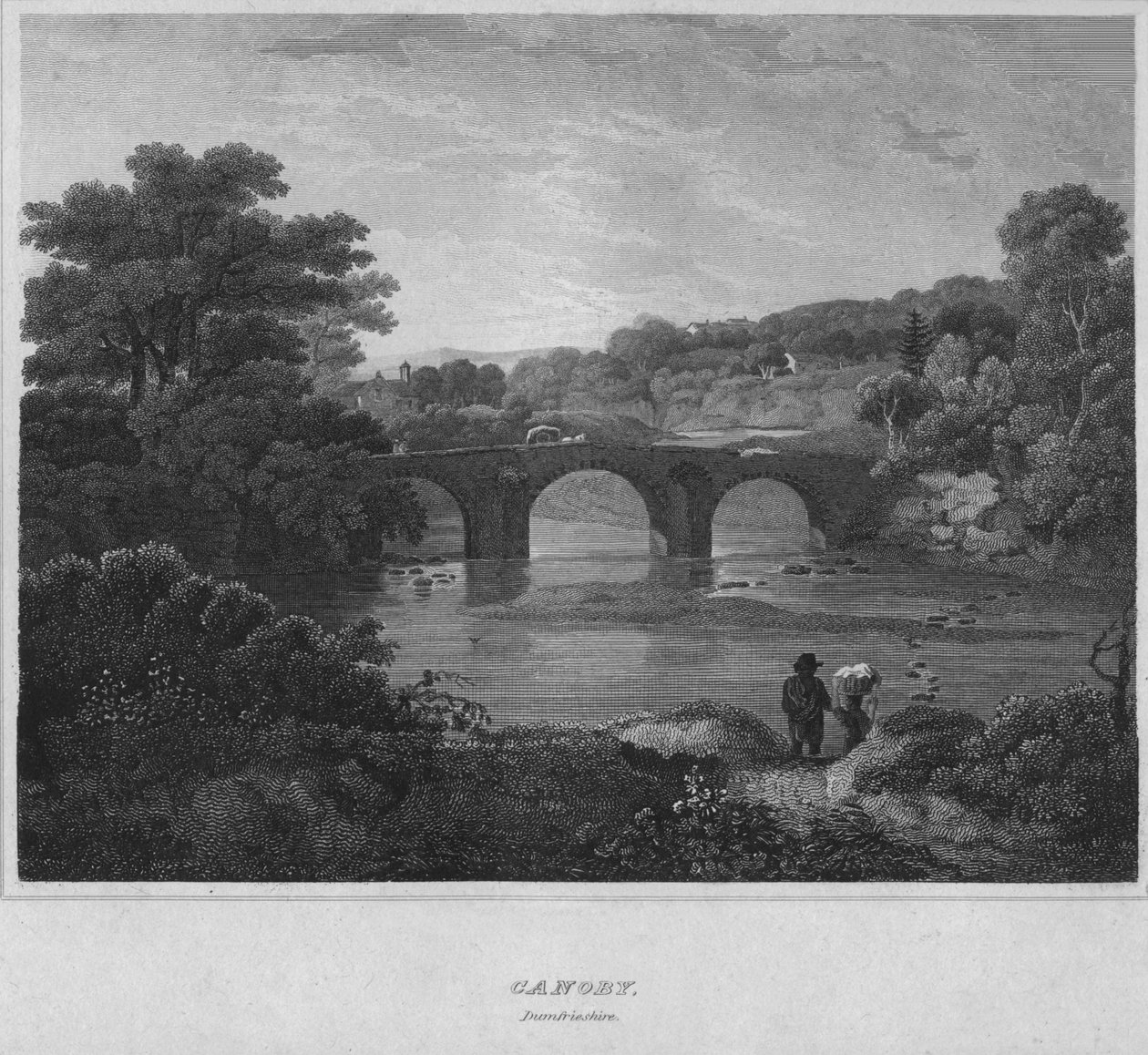 Canonbie ، دمفريشاير ، 1814 بواسطة جون جريج