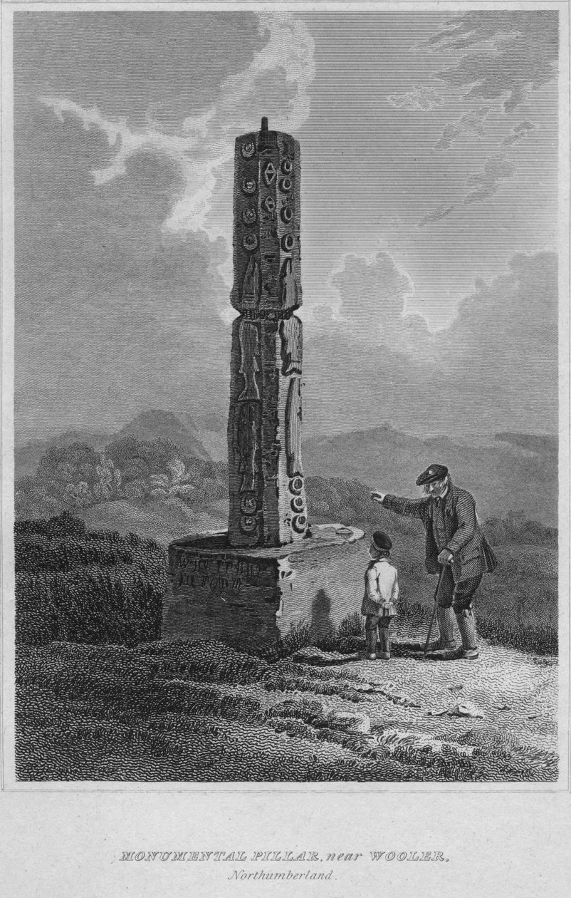 عمود ضخم ، بالقرب من وولر ، نورثمبرلاند ، 1814 بواسطة جون جريج