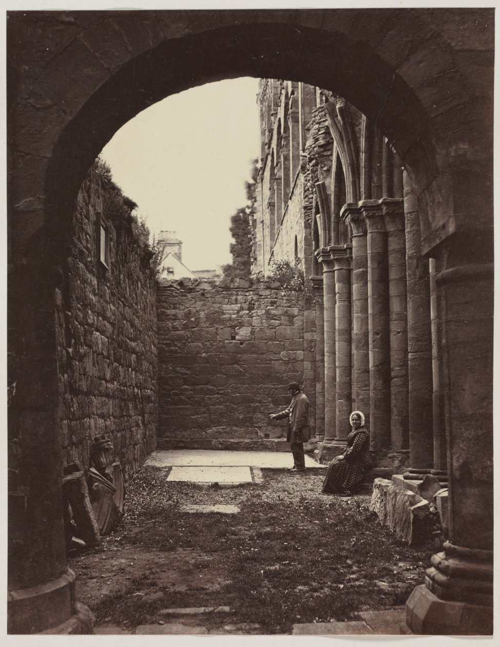 قبر LD Campbell ، ج. 1861. بواسطة جون هاميلتون كريجي
