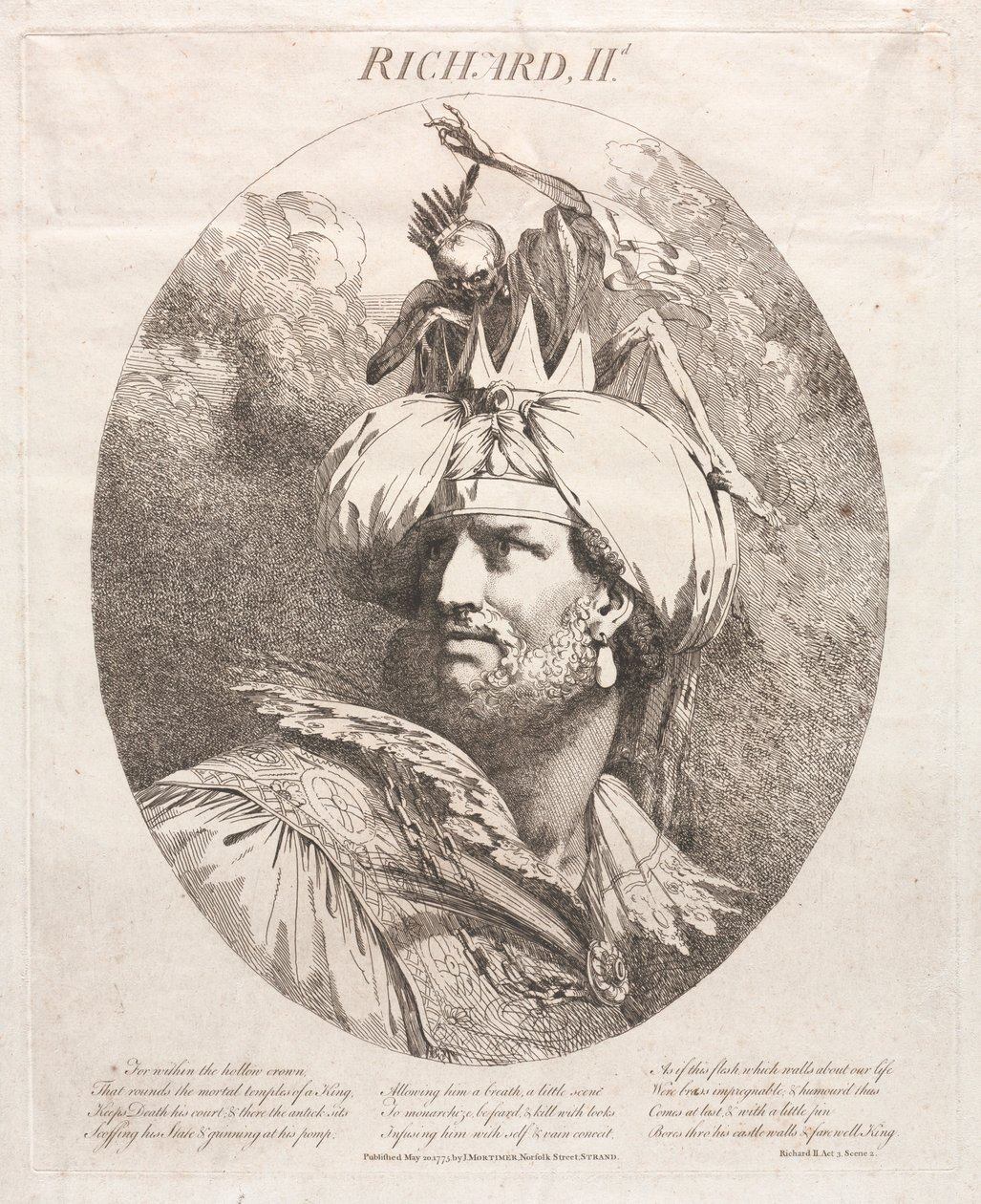 ريتشارد الثاني ، 1775. بواسطة جون هاميلتون مورتيمر