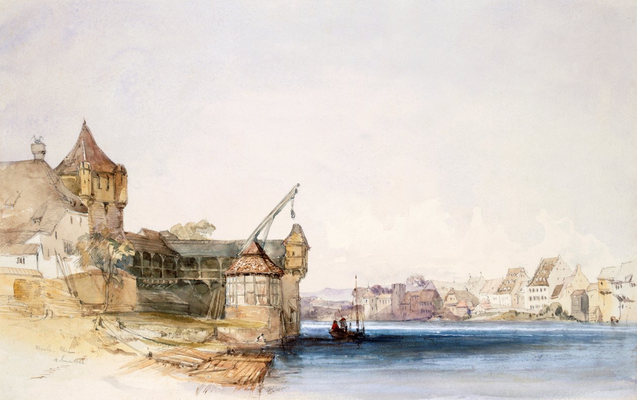 عرض في بازل ، 1842. بواسطة جون هاربر