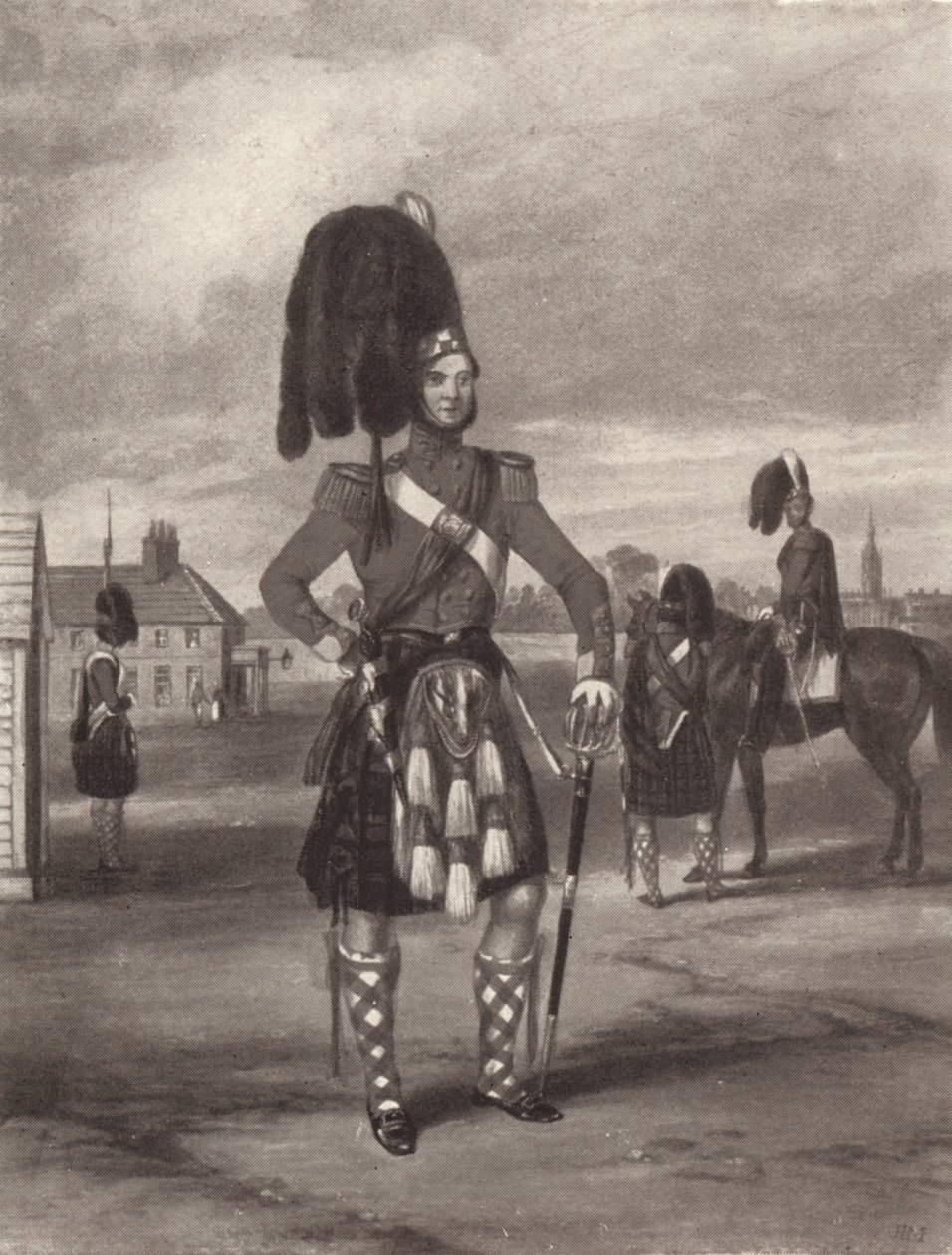 الأمر 93th Sutherland Highlanders Order Order ، c1820-1870 ، 1909 بواسطة جون هاريس جونيور