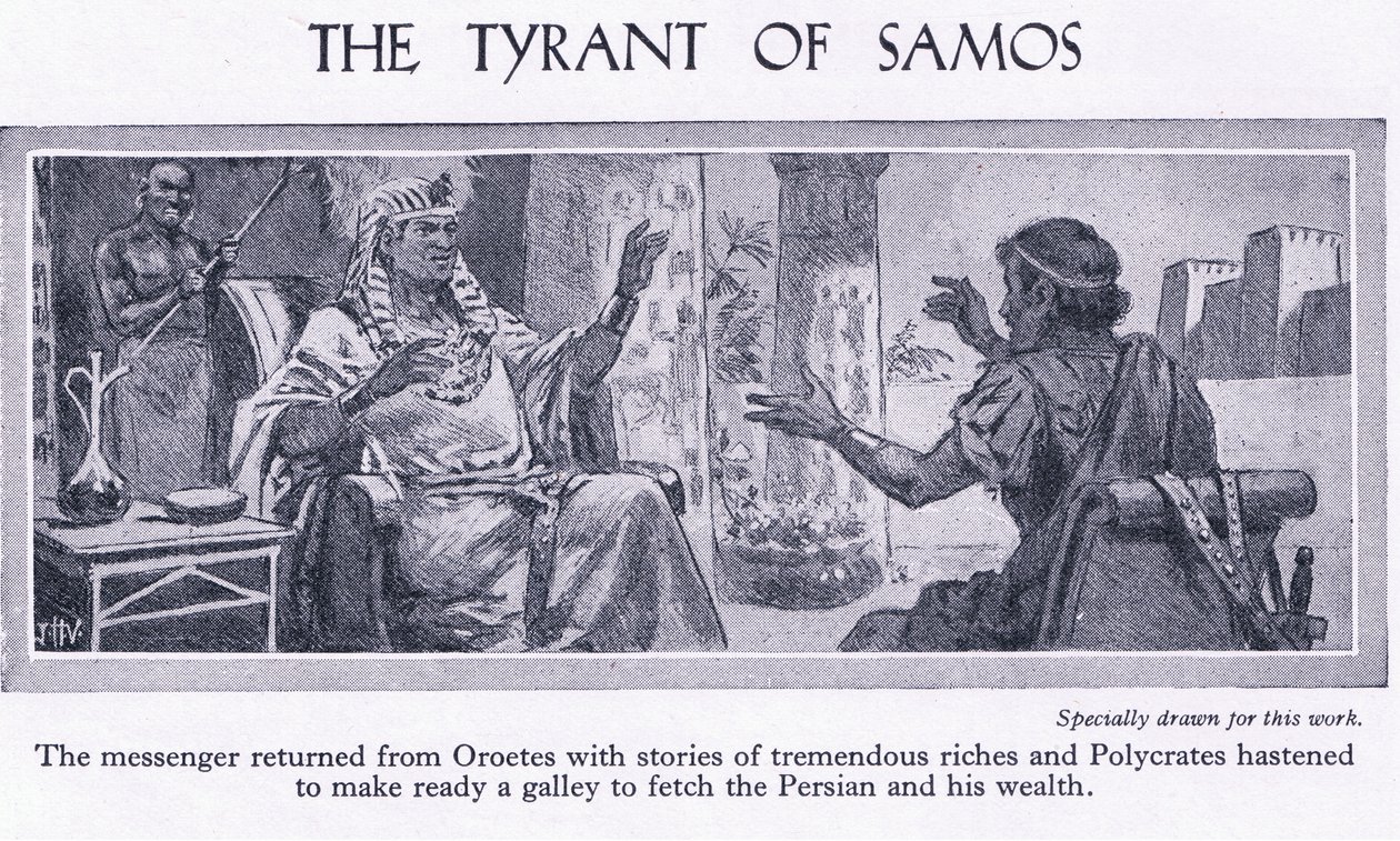 يعود رسول من Oroetus بقصص عن ثروات متقلبة ، حوالي 1950 بواسطة جون هاريس فالدا