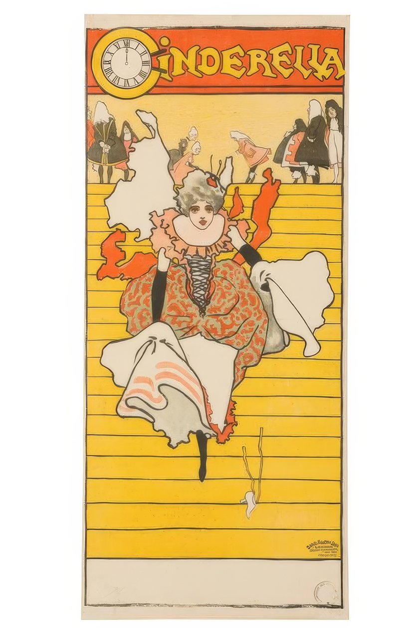 "سندريلا" - ج. هاسال - بلاكات ، كاليفورنيا. 1893-1895 بواسطة جون هاسال