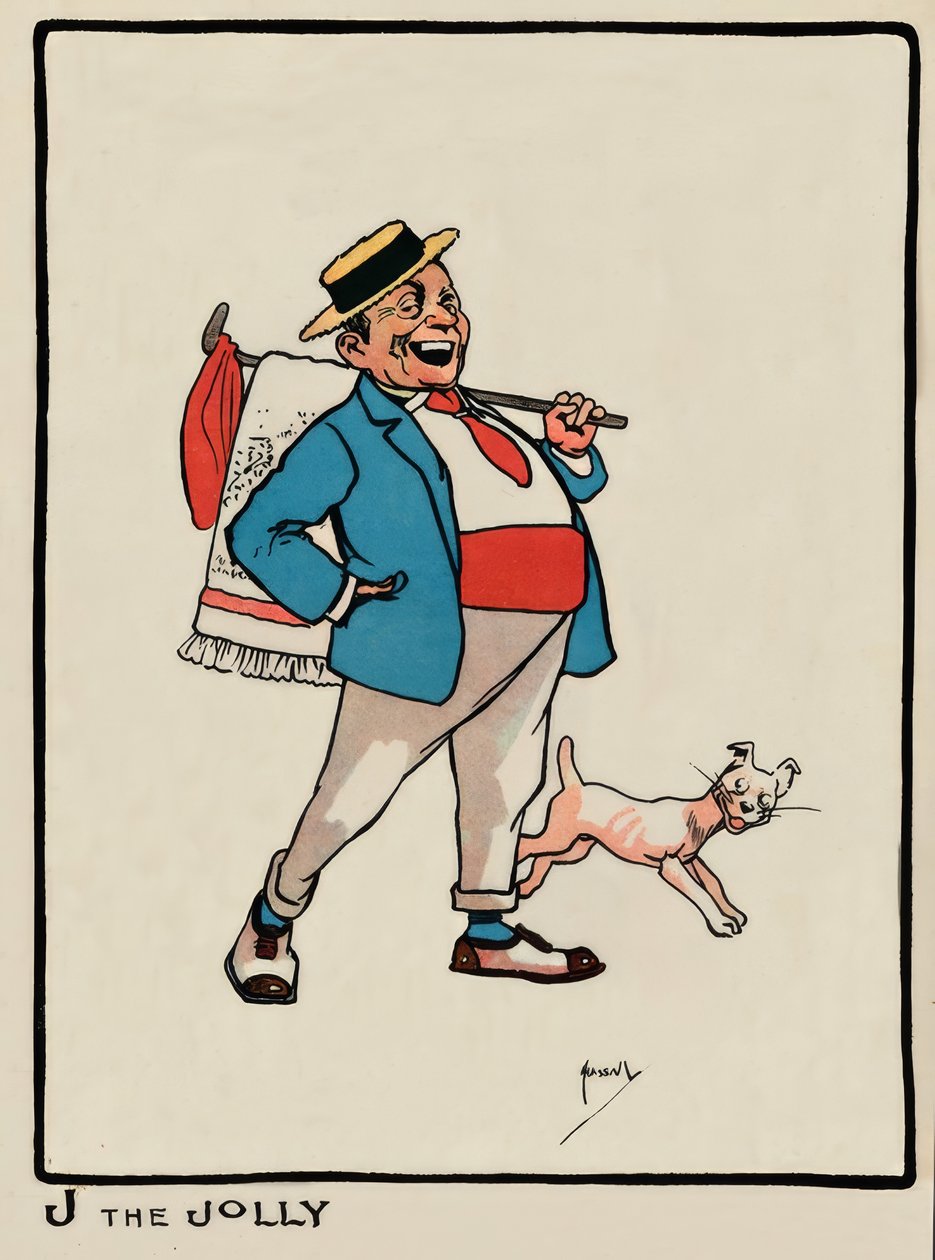 J the Jolly - J. Hassall - Drawing ، 1903 بواسطة جون هاسال