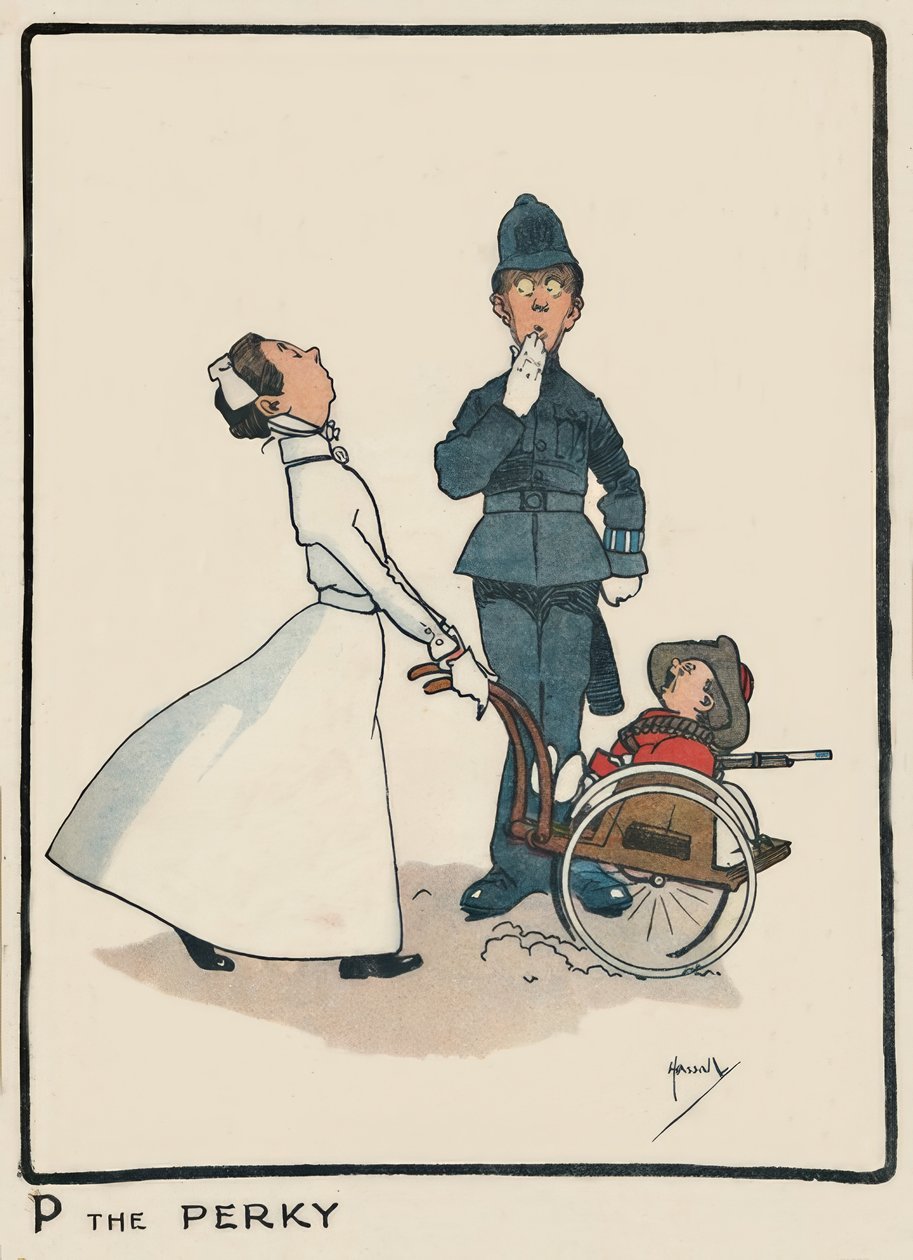 P The Perky - J. Hassall - Zeichnung ، 1903 بواسطة جون هاسال
