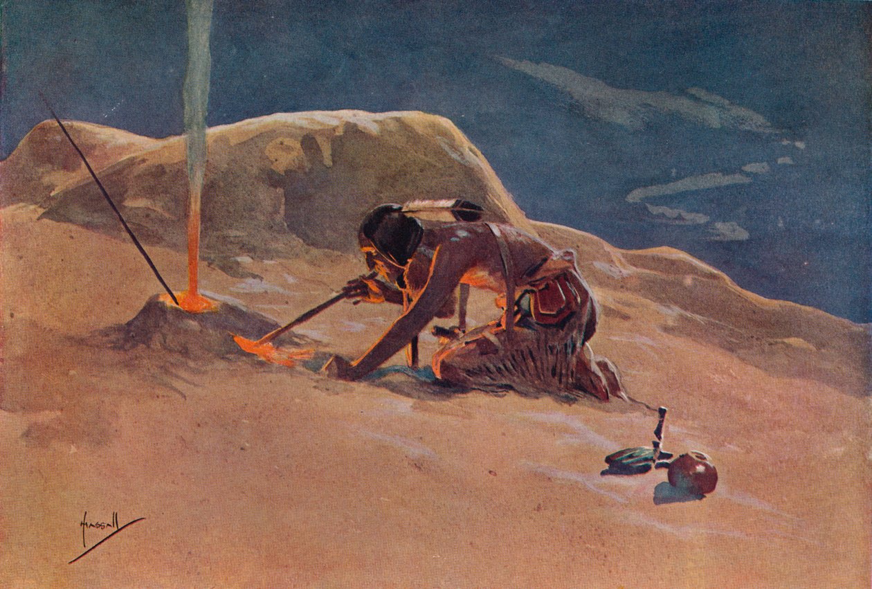 The Forge ، القرن 20th 1914-1915 بواسطة جون هاسال