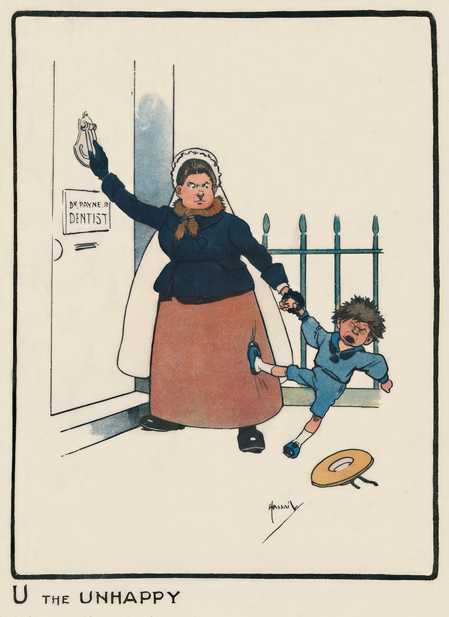 U the Unhappy - J. Hassall - Zeichnung، 1903 بواسطة جون هاسال