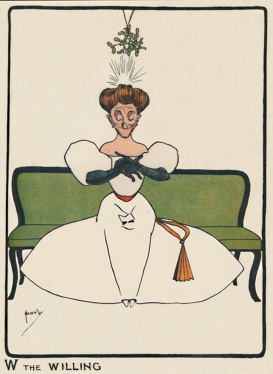 W Willing - J. Hassall - Drawing ، 1903 بواسطة جون هاسال