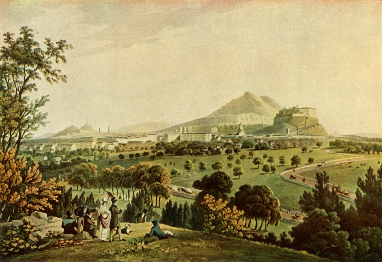 "مدينة إدنبرة" 1824 ، 1946. بواسطة جون هيفيسايد كلارك