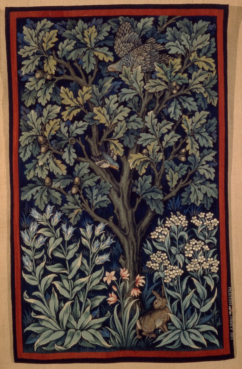 Hen Pheasant ، بواسطة Morris & Co. 1917 (نسيج) بواسطة جون هنري ديرل
