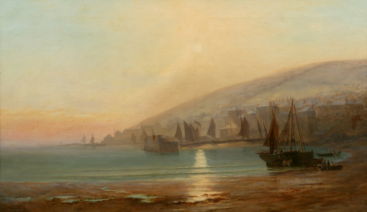 صباح ديسمبر (في Mounts Bay) بواسطة جون هنري مارتن