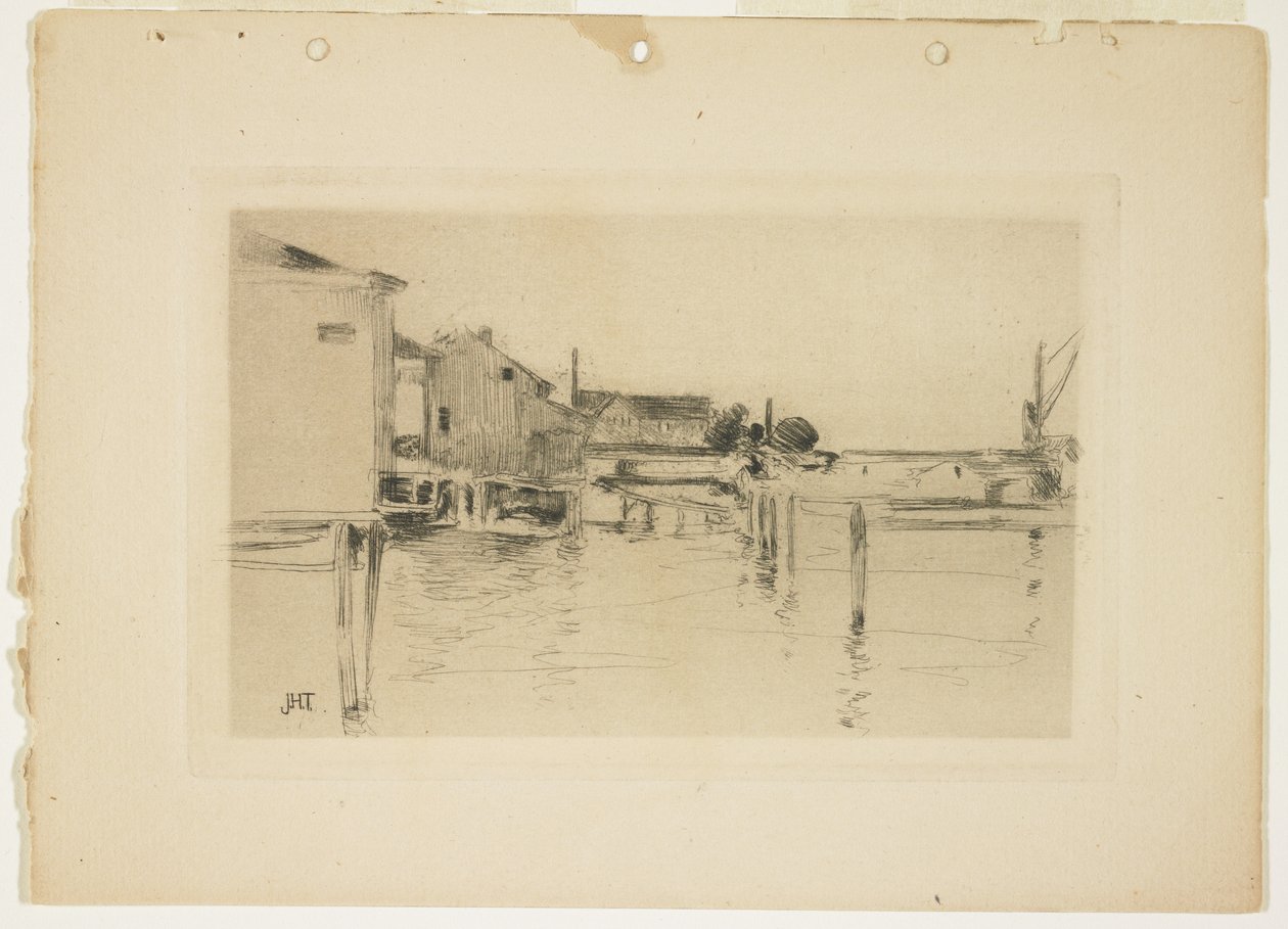 بريدجبورت ، 1888-1889 بواسطة جون هنري تواكتمان
