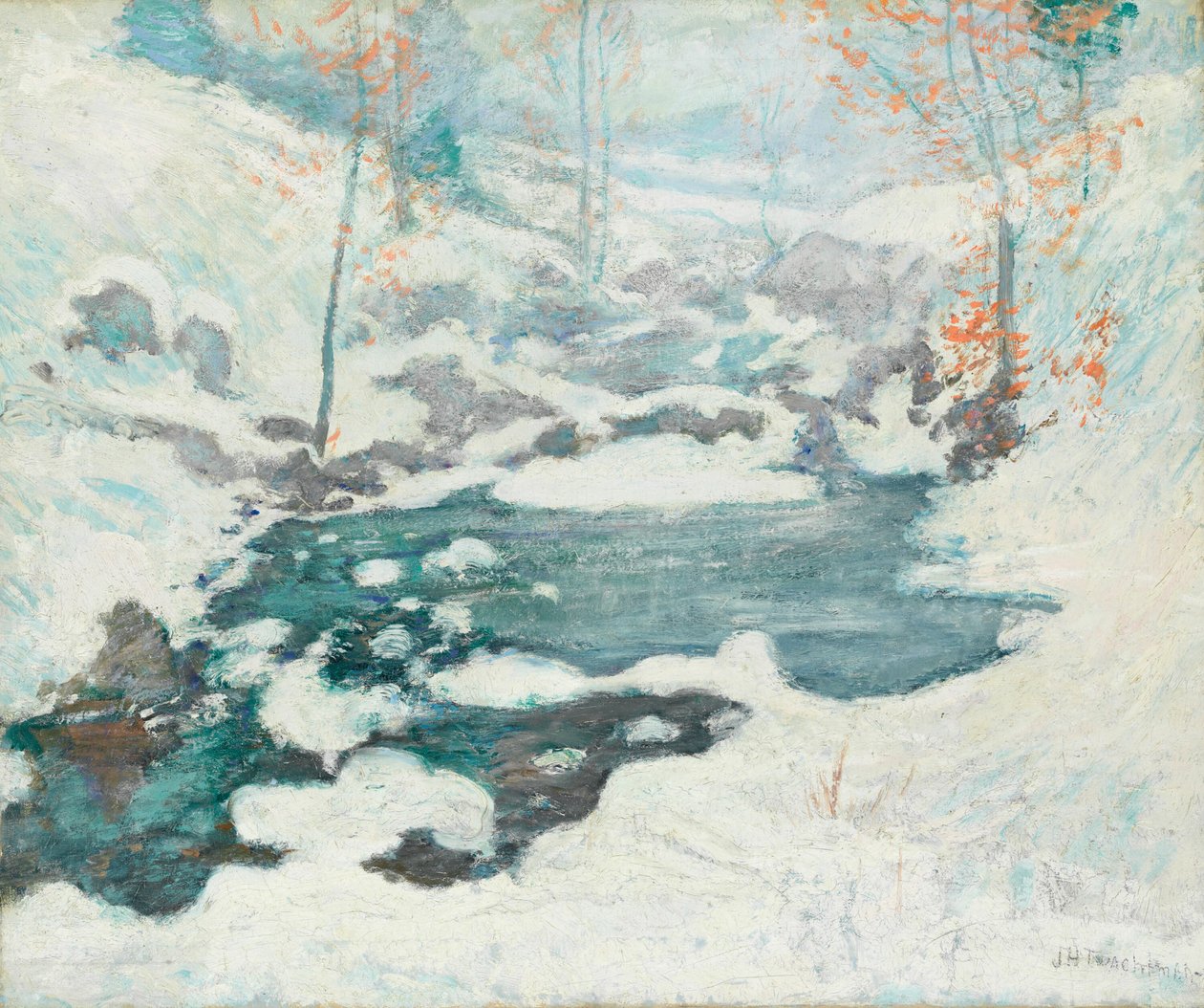 Icebound ، ج. 1889. بواسطة جون هنري تواكتمان