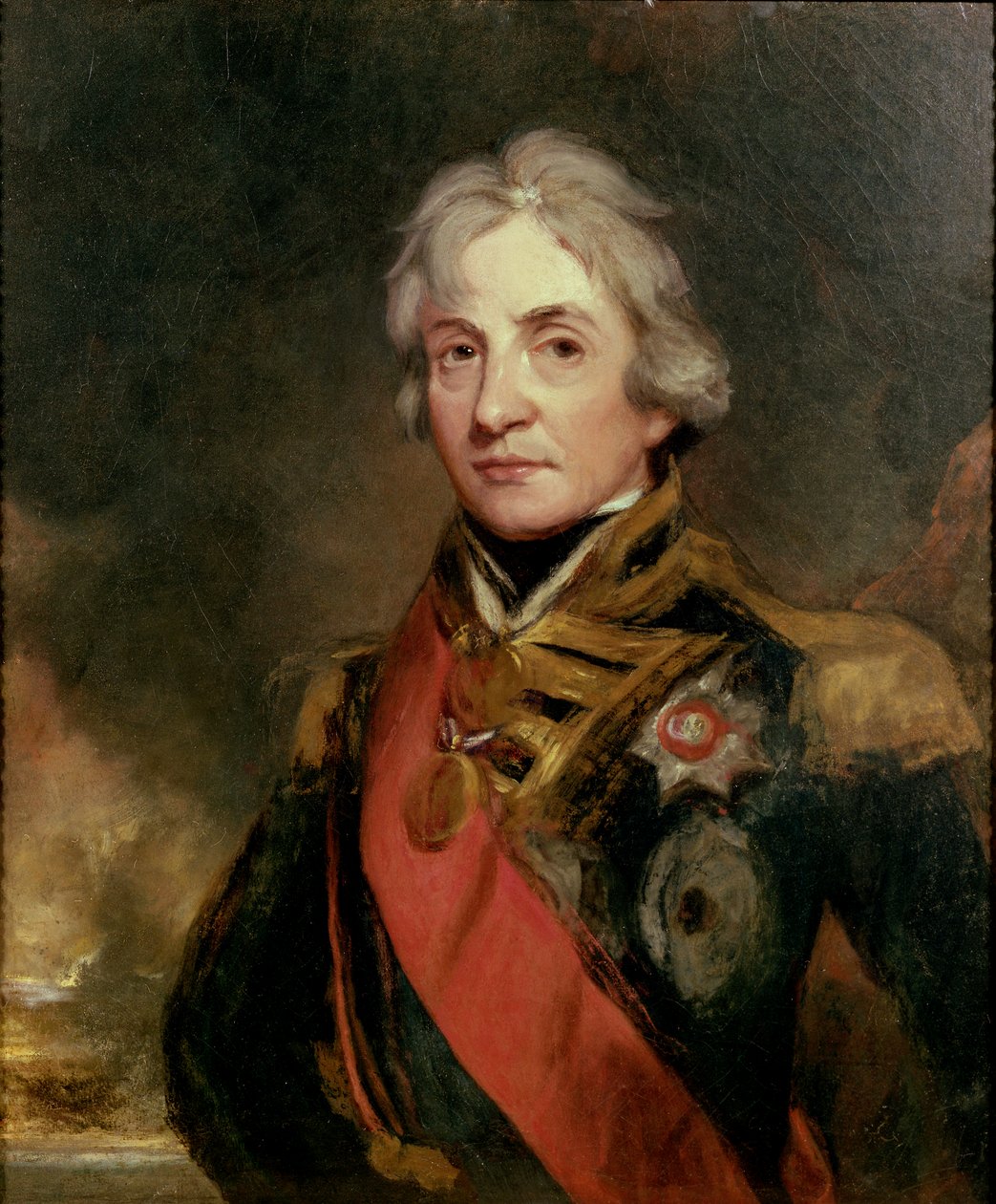 نائب الأدميرال هوراشيو نيلسون (1758-1805) ، بواسطة هوبنر ، جون (1758-1810). زيت على قماش بواسطة جون هوبنر
