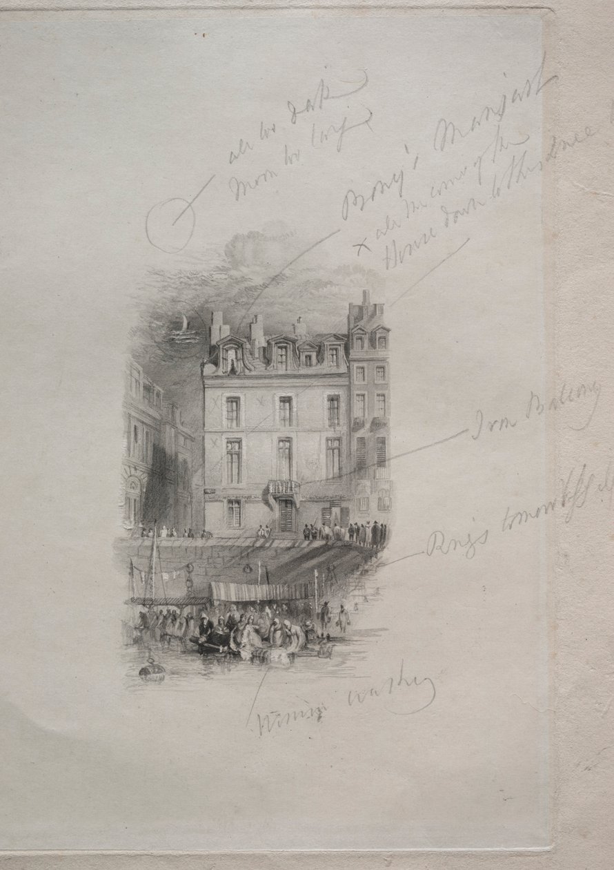 سكن نابليون ، كواي كونتي ، 1836. بواسطة جون هورسبيرج