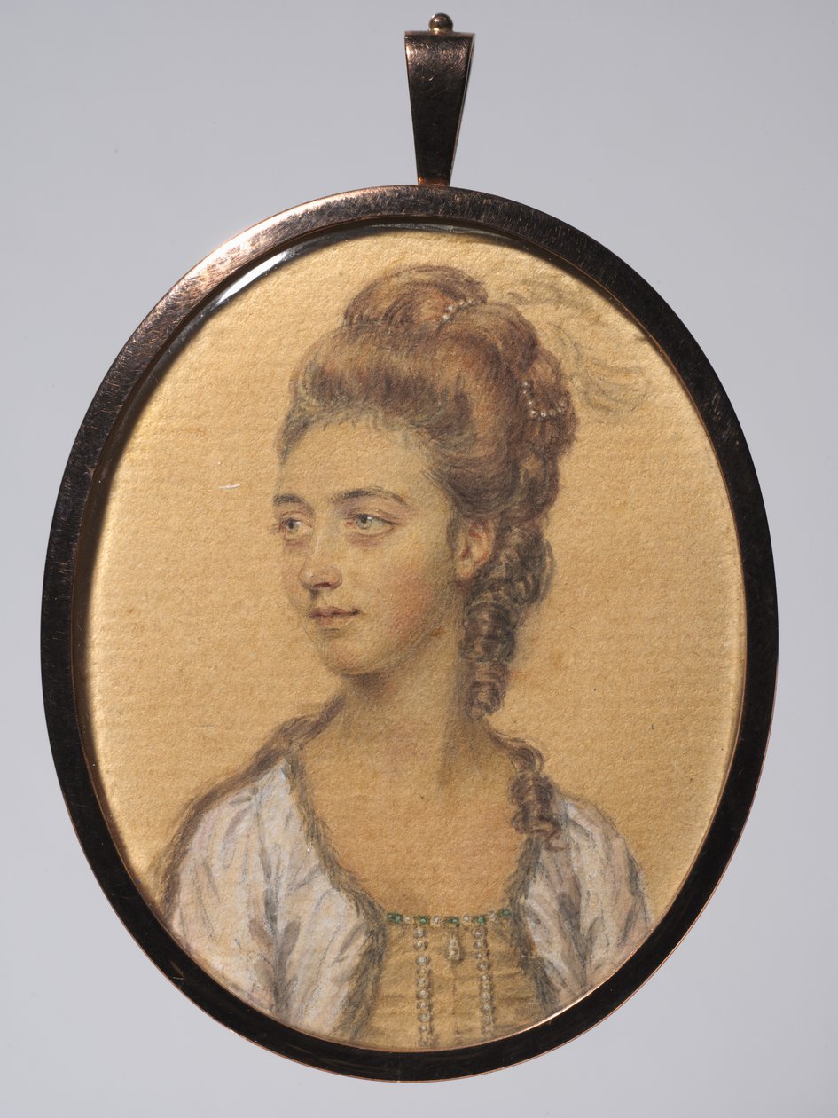 صورة للسيدة ناثانيل بيلي ، ني لاماك ، ج. 1776. بواسطة جون أنا سمارت