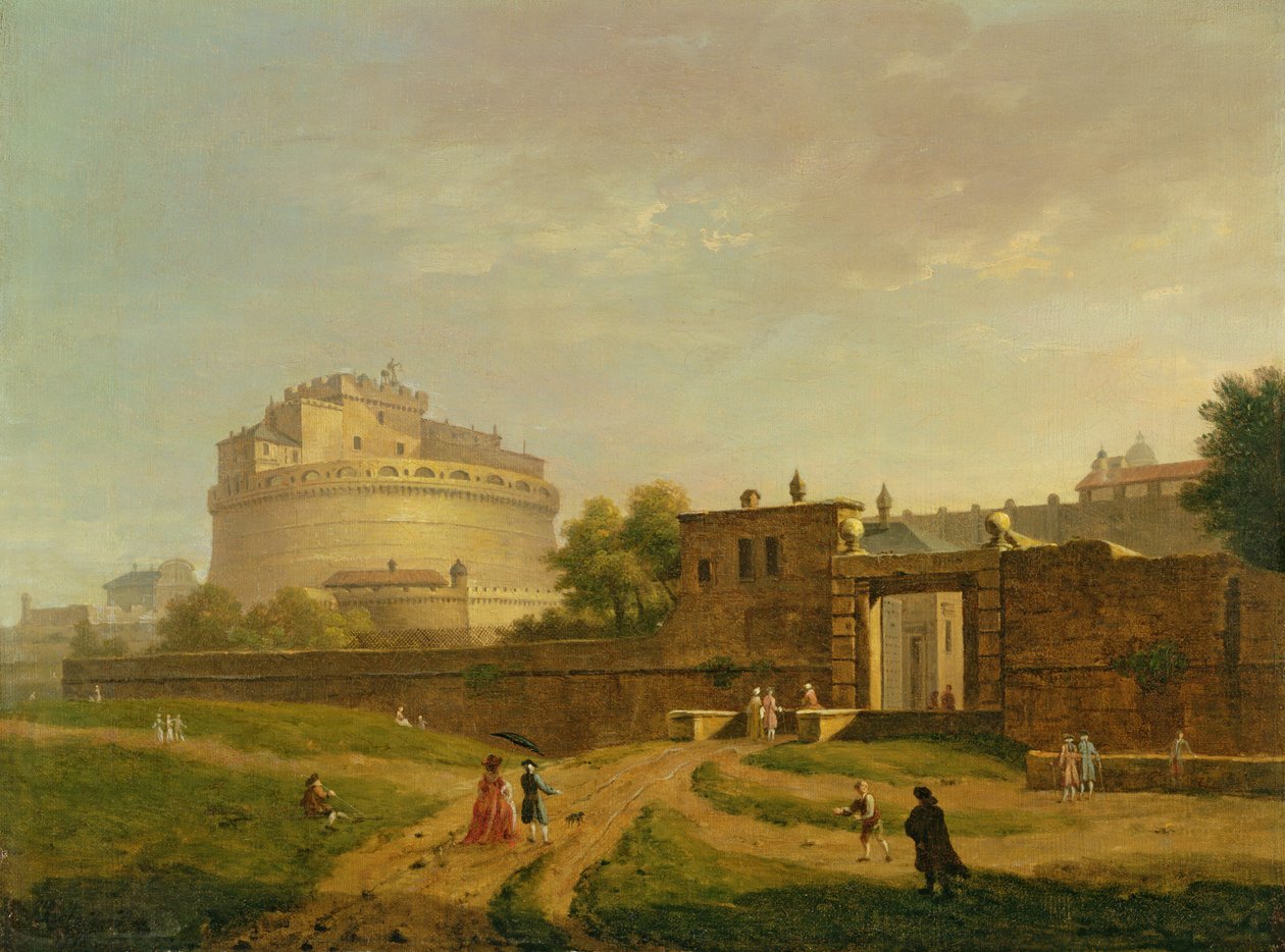 قلعة سانت أنجيلو ، روما ، 1776 بواسطة جون إنيجو ريتشاردز