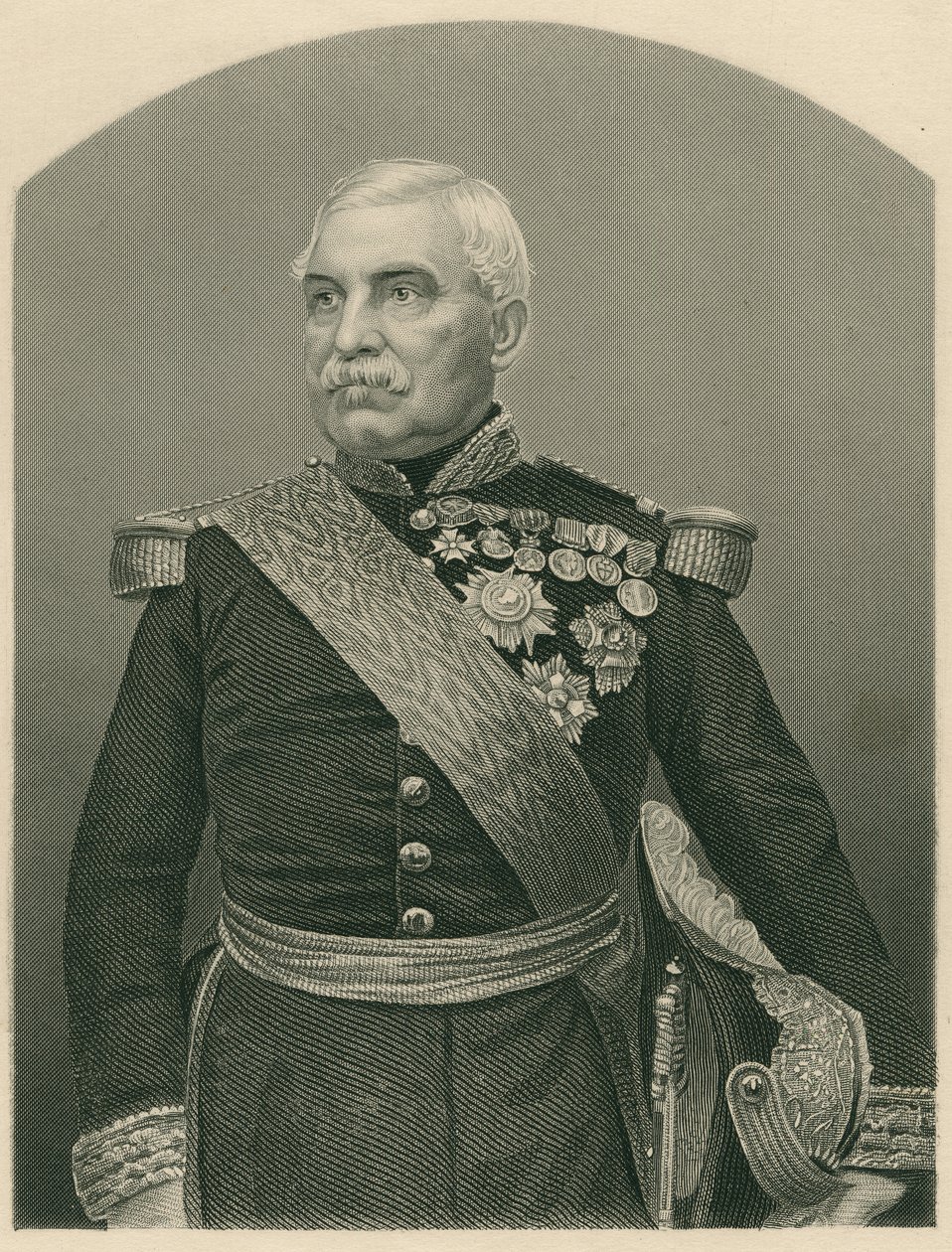 هدف جان جاك بيليسييه (1794-1864) دوق ملكوف بواسطة جون جابيز إدوين بيزلي مايال