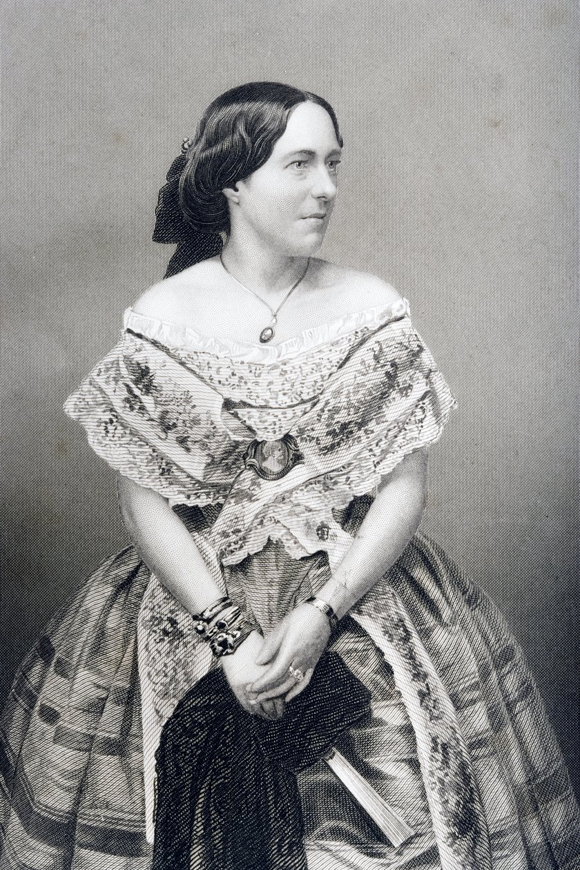 كلارا نوفيلو (1818-1908) محفورة من قبل DJ Pound من صورة ، من "غرفة الرسم للشخصيات البارزة ، المجلد 2" ، المنشورة في لندن ، 1860 بواسطة جون جابيز إدوين بيزلي مايال