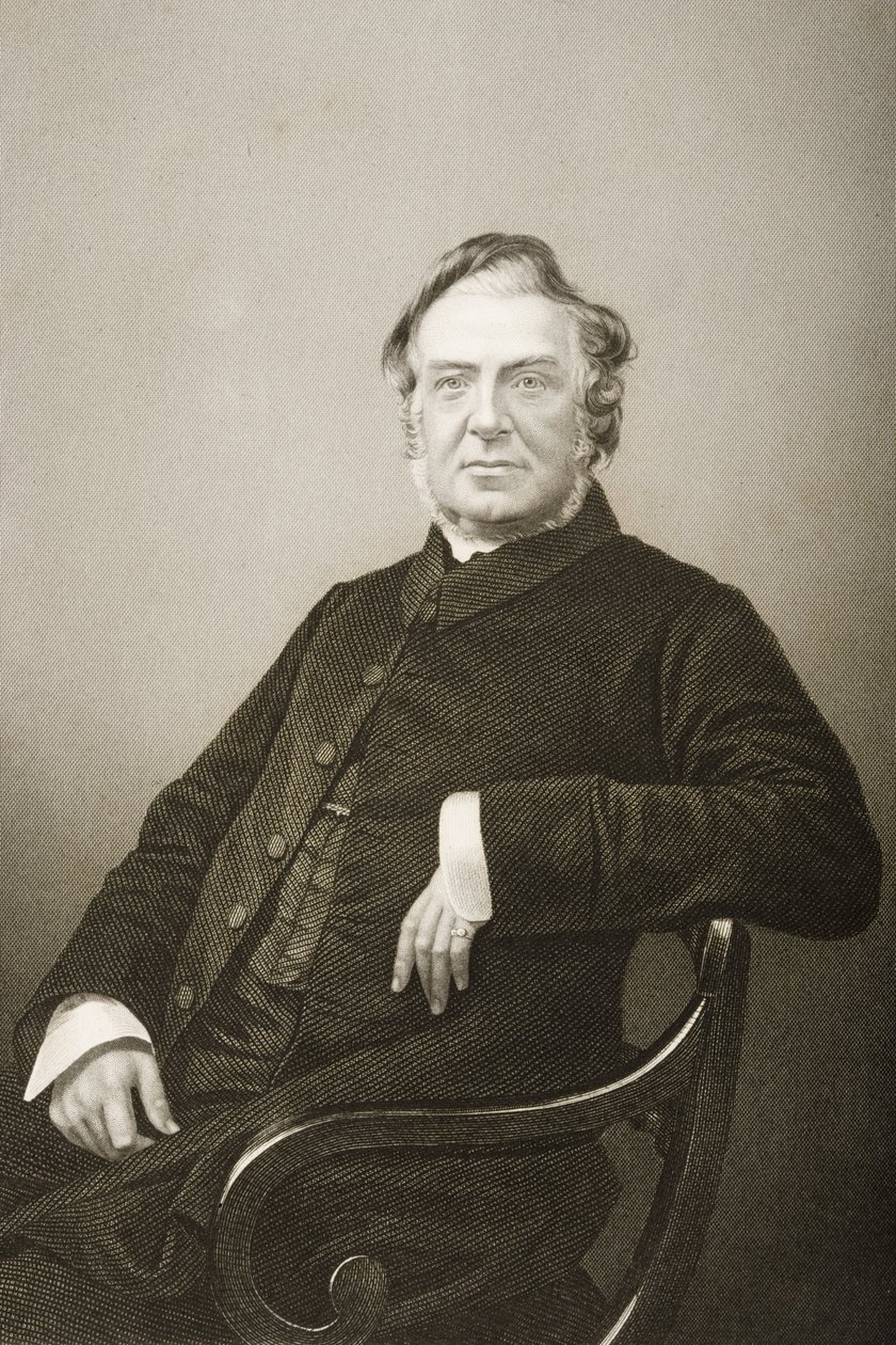 هيو ستوول (1799-1845) محفور بواسطة DJ Pound من صورة ، من "غرفة الرسم للشخصيات البارزة ، المجلد 2" ، نُشر في لندن ، 1860 بواسطة جون جابيز إدوين بيزلي مايال