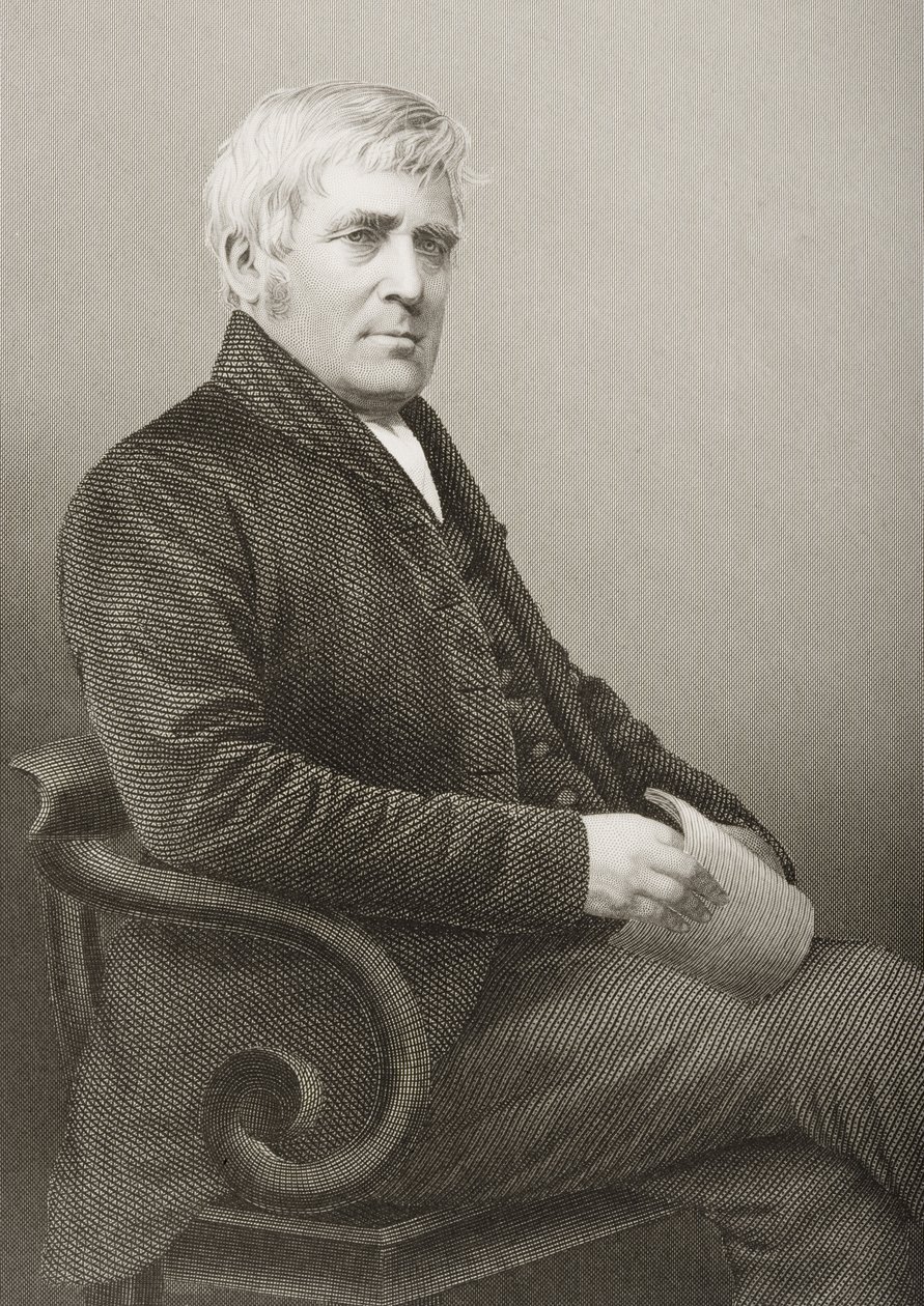 جوزيف ستورج (1793-1859) منقوش بواسطة DJ Pound من صورة فوتوغرافية ، من "غرفة الرسم للشخصيات البارزة ، المجلد 2" ، نُشر في لندن ، 1860 بواسطة جون جابيز إدوين بيزلي مايال