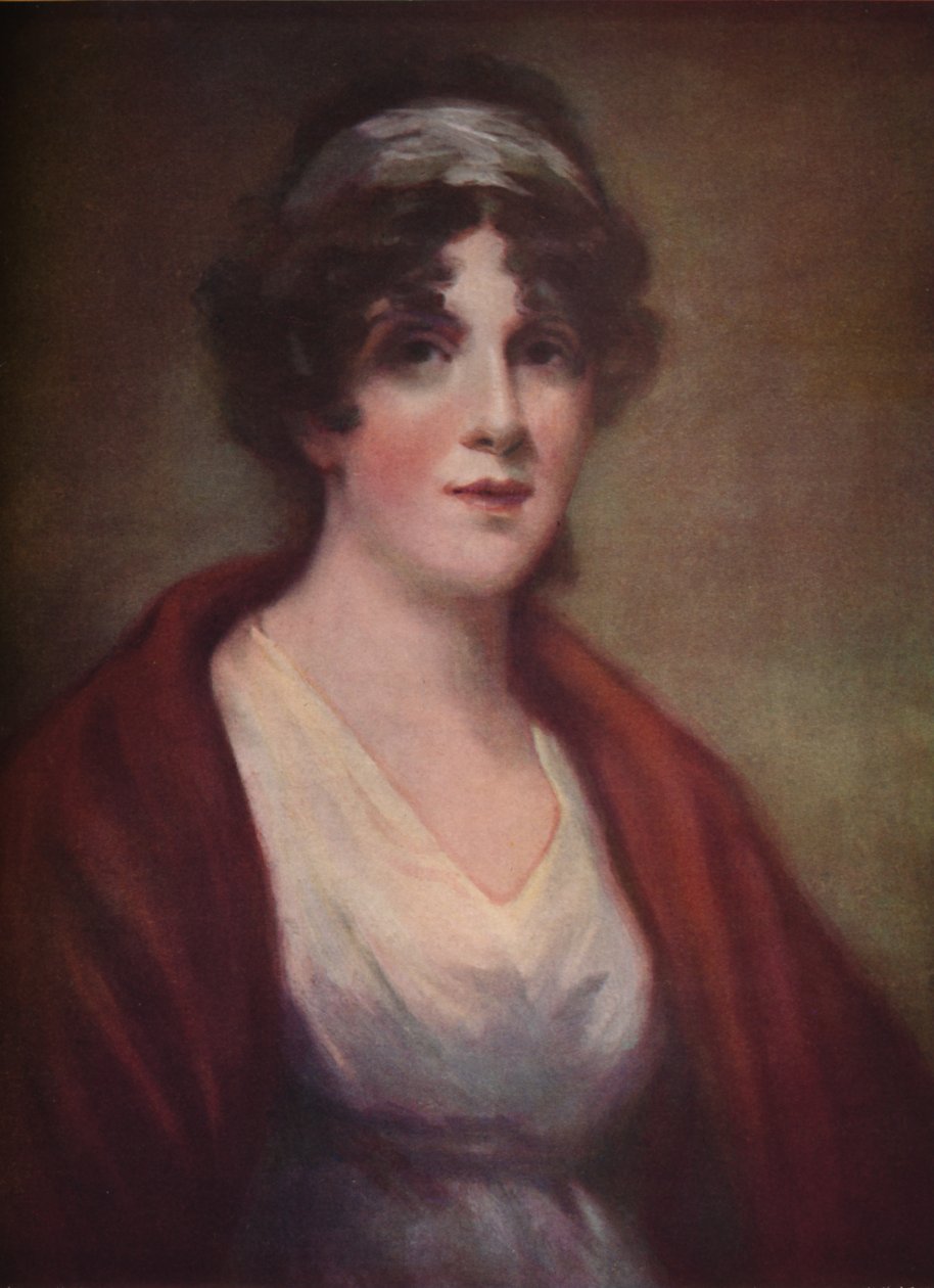 صورة للسيدة ماري رينولدز السيدة هولثورست ، 1809 ، 1922 بواسطة جون جيمس ماسكويير