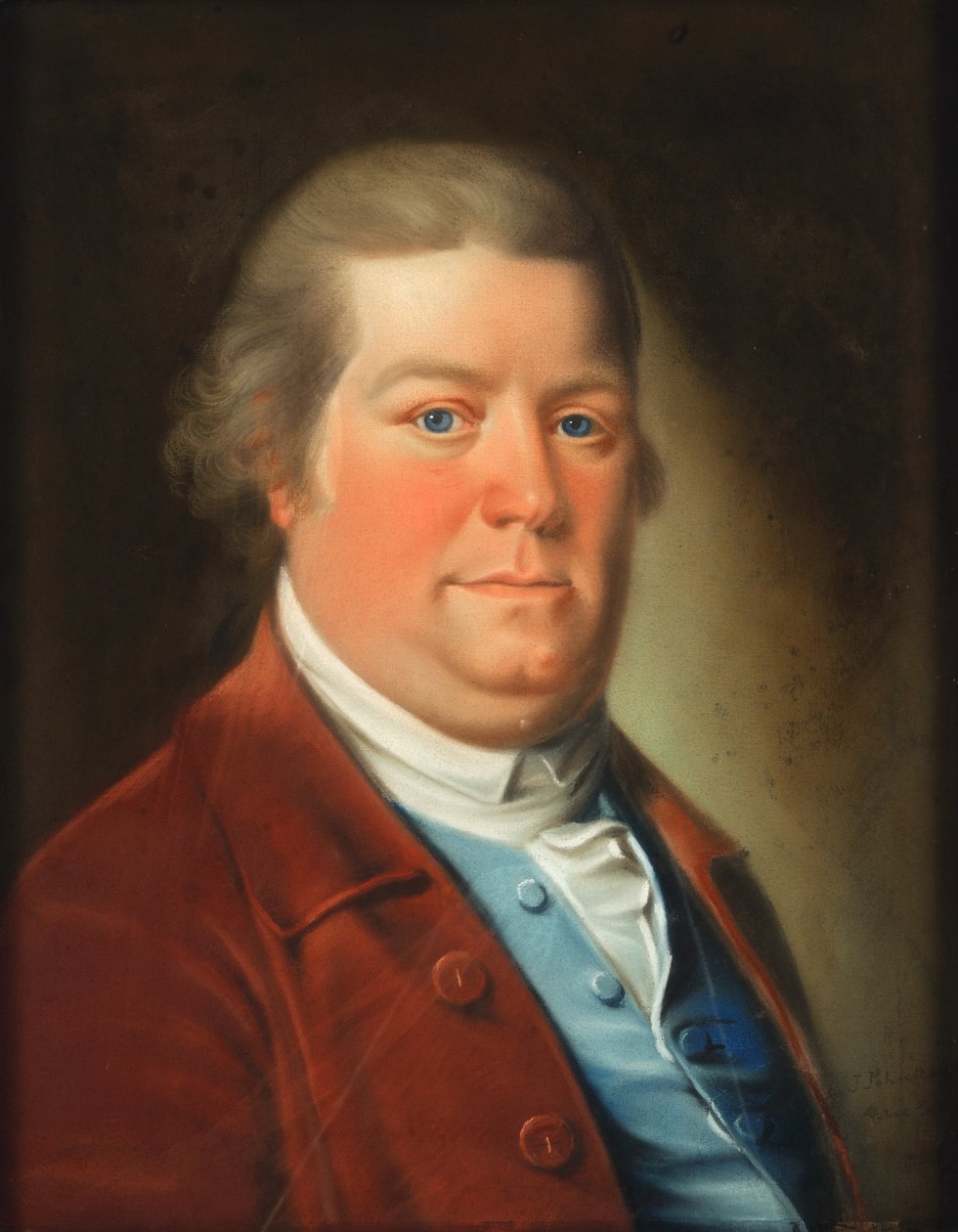 جون جونستون (1753-1818)، صورة ذاتية، 1783 بواسطة جون جونستون