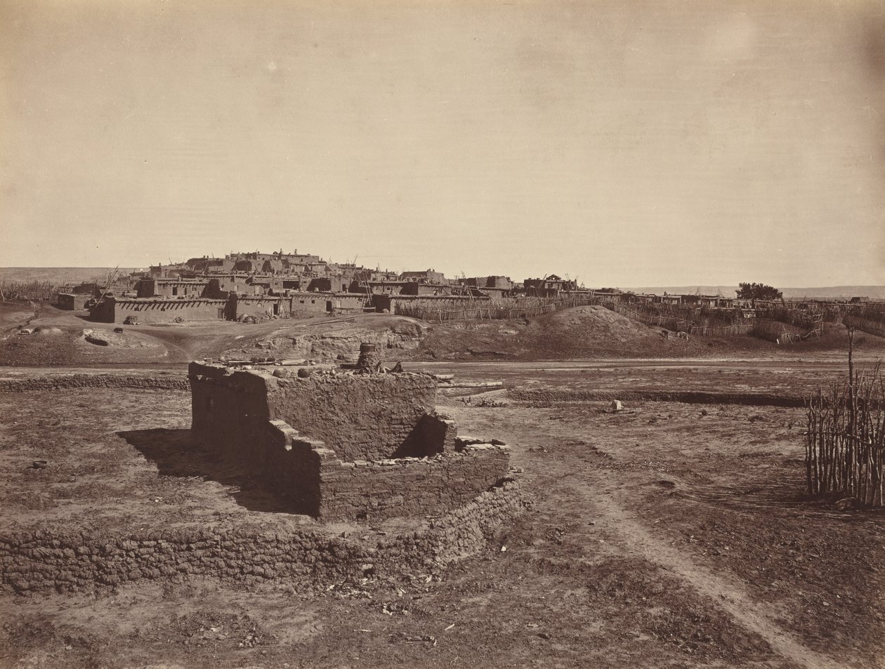 زوني بويبلو 1879. بواسطة جون كارل هيلرز