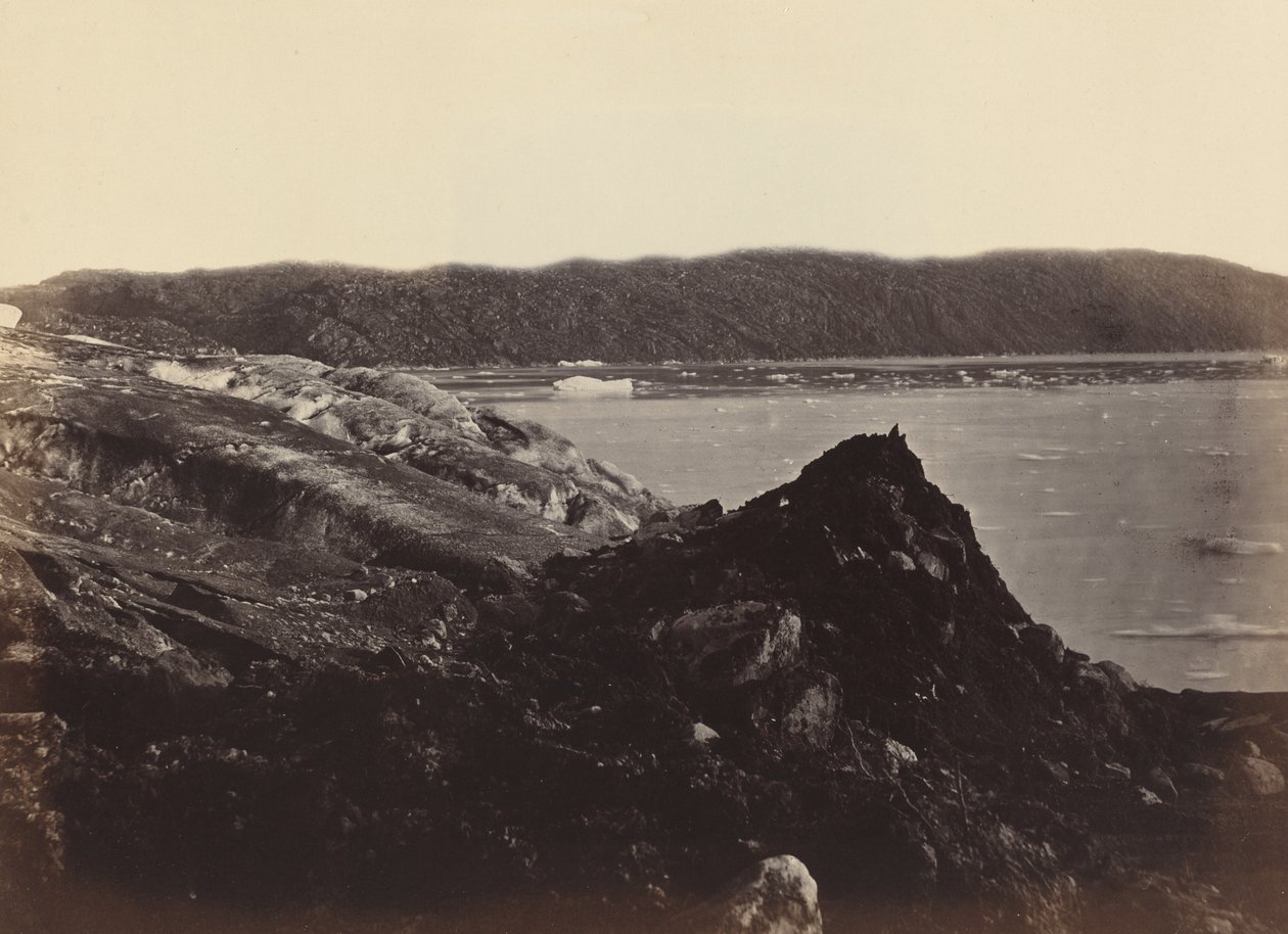 مناطق القطب الشمالي: رقم 36. النهر الجليدي كما تراه يتدفق أو يتدهور ... ، 1869 بواسطة جون إل دنمور