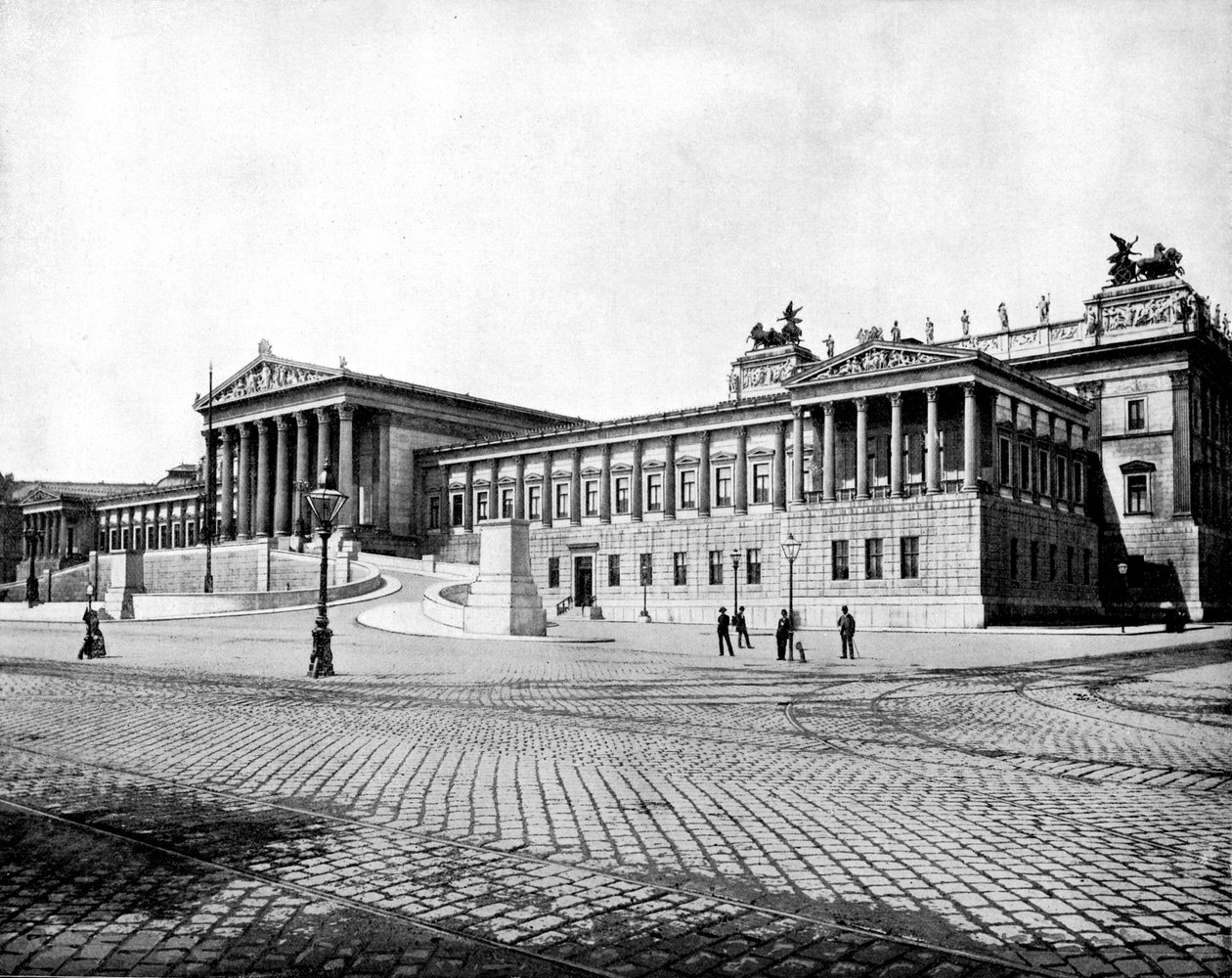 دور البرلمان ، فيينا ، 1893. بواسطة جون ل. ستودارد