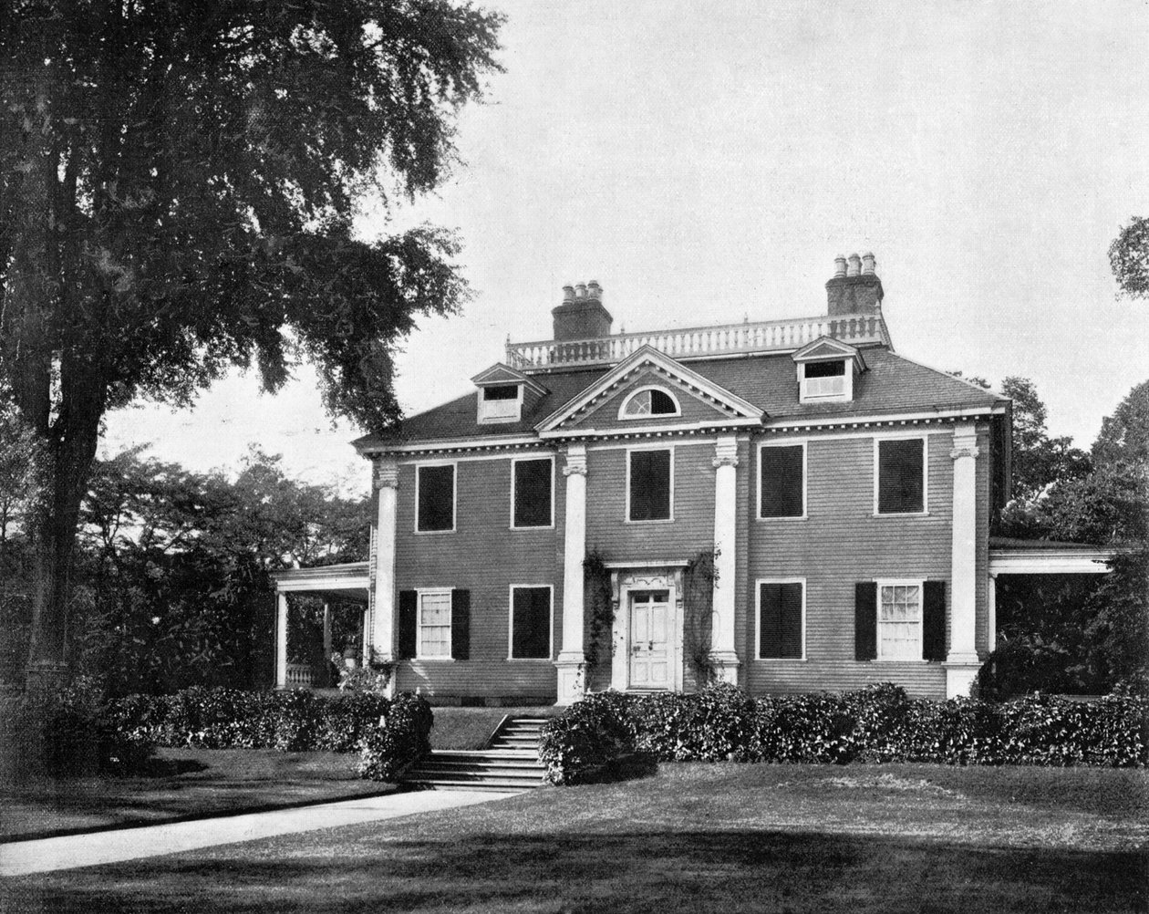 Longfellows House ، كامبريدج ، ماساتشوستس ، الولايات المتحدة الأمريكية ، 1893. بواسطة جون ل. ستودارد