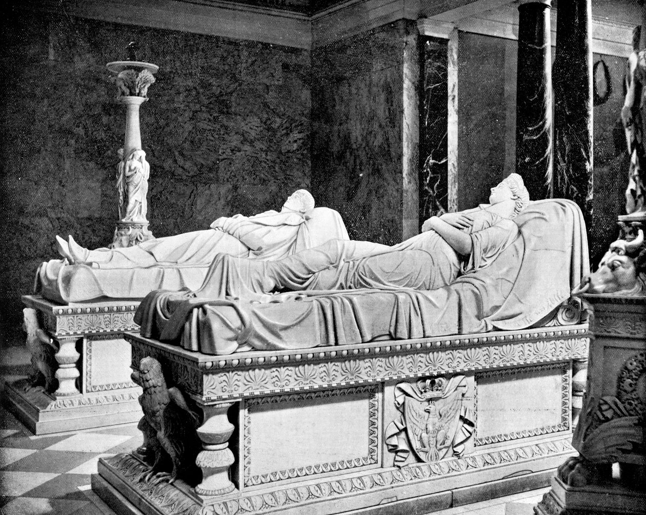 ضريح في شارلوتنبورغ ، برلين ، ألمانيا ، 1893. بواسطة جون ل. ستودارد