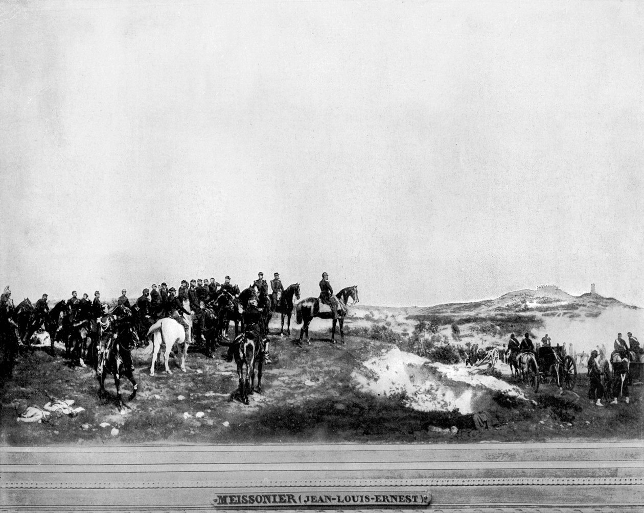 نابليون الثالث في معركة سولفرينو ، 1859 ، 1893. بواسطة جون ل. ستودارد