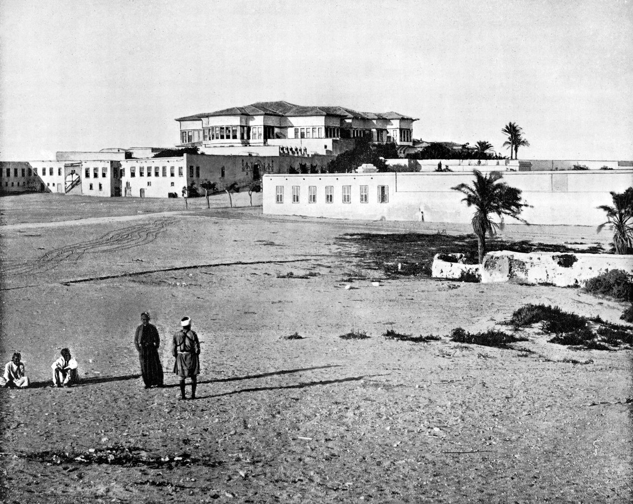 قصر وحريم ، الإسكندرية ، مصر ، 1893. بواسطة جون ل. ستودارد