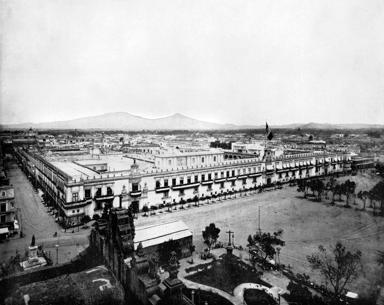 بانوراما لمدينة المكسيك ، 1893. بواسطة جون ل. ستودارد