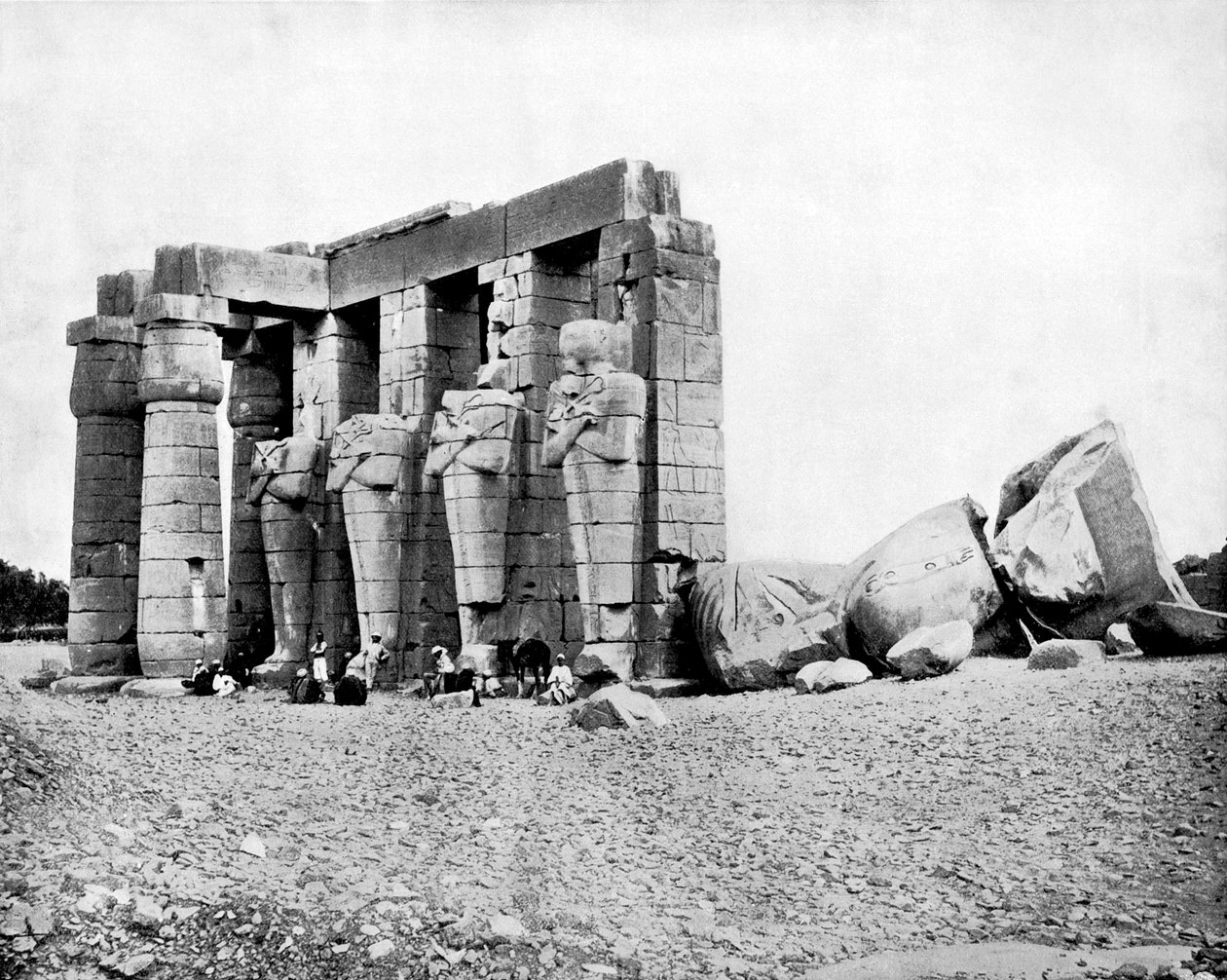 أطلال ، طيبة ، مصر ، 1893. بواسطة جون ل. ستودارد