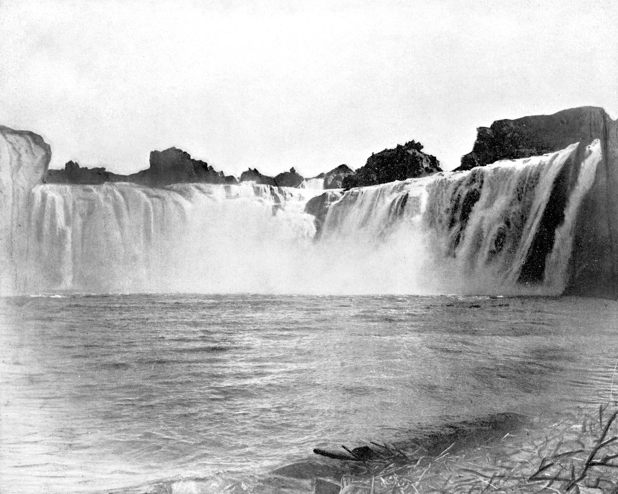 شلالات شوشون ، أيداهو ، الولايات المتحدة الأمريكية ، 1893. بواسطة جون ل. ستودارد