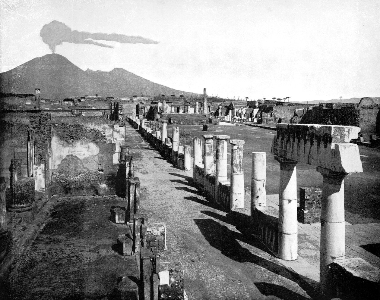 المنتدى ، بومبي ، إيطاليا ، 1893. بواسطة جون ل. ستودارد