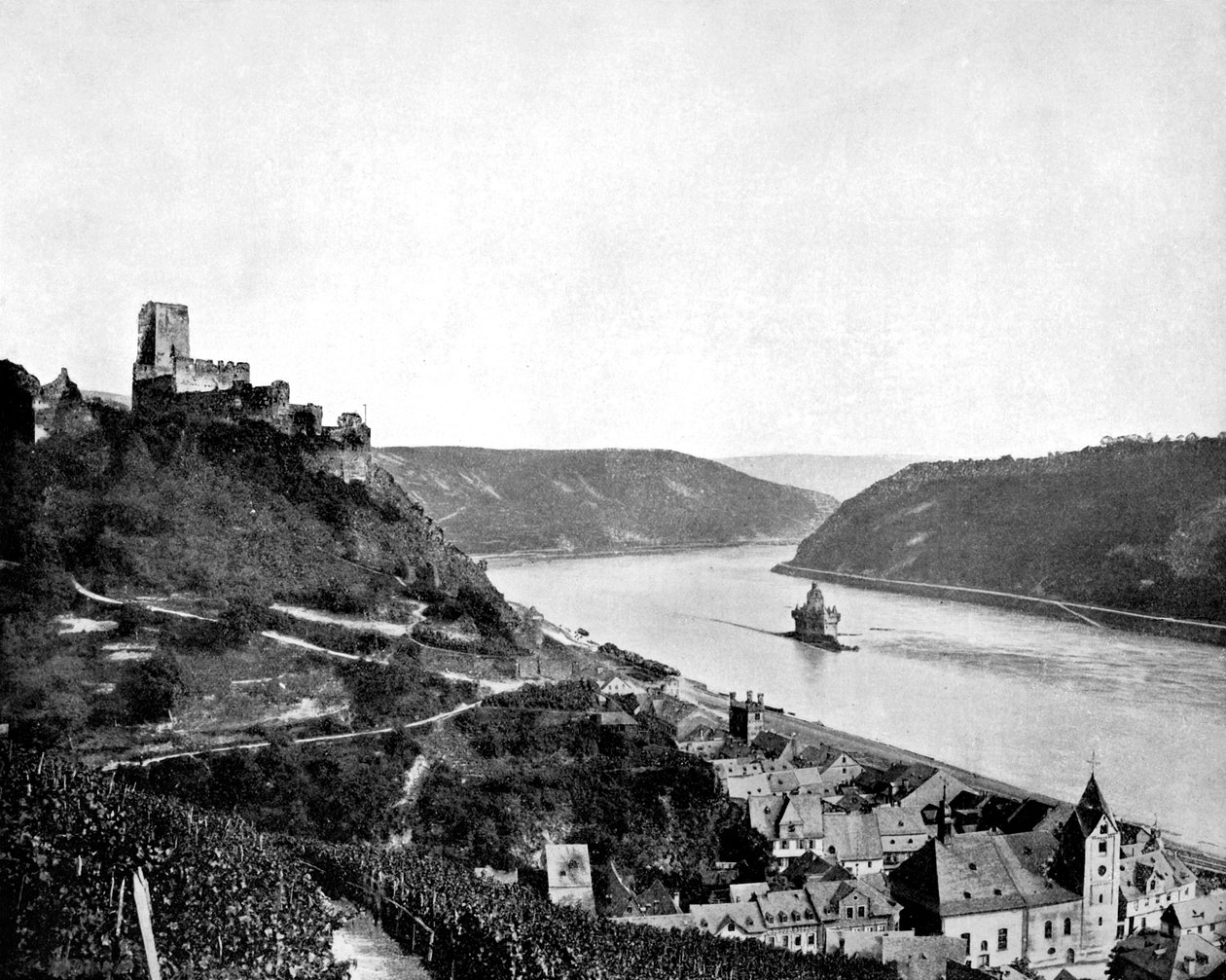 الراين ، جوتنفلز ، وفالز ، ألمانيا ، 1893. بواسطة جون ل. ستودارد