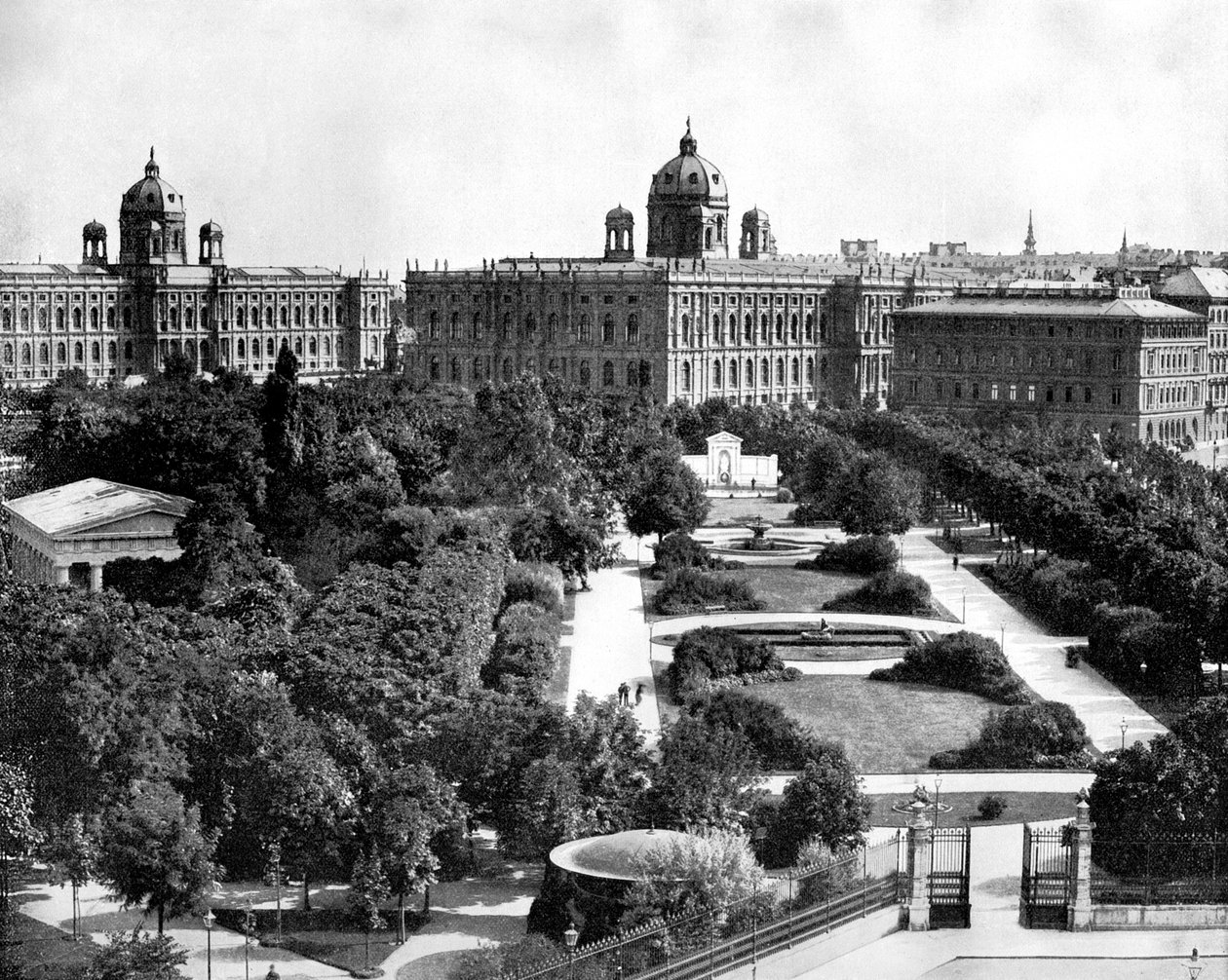 فولكسغارتن وتيسيوم ، فيينا ، النمسا ، 1893. بواسطة جون ل. ستودارد