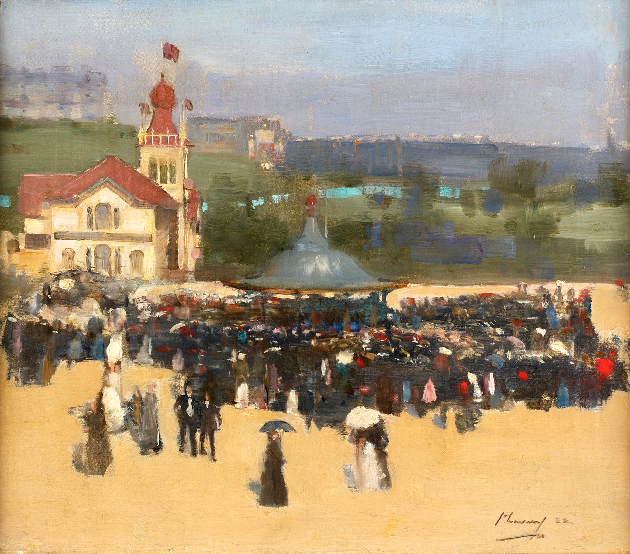 المجريون الأزرق ، 1888 بواسطة جون لافري