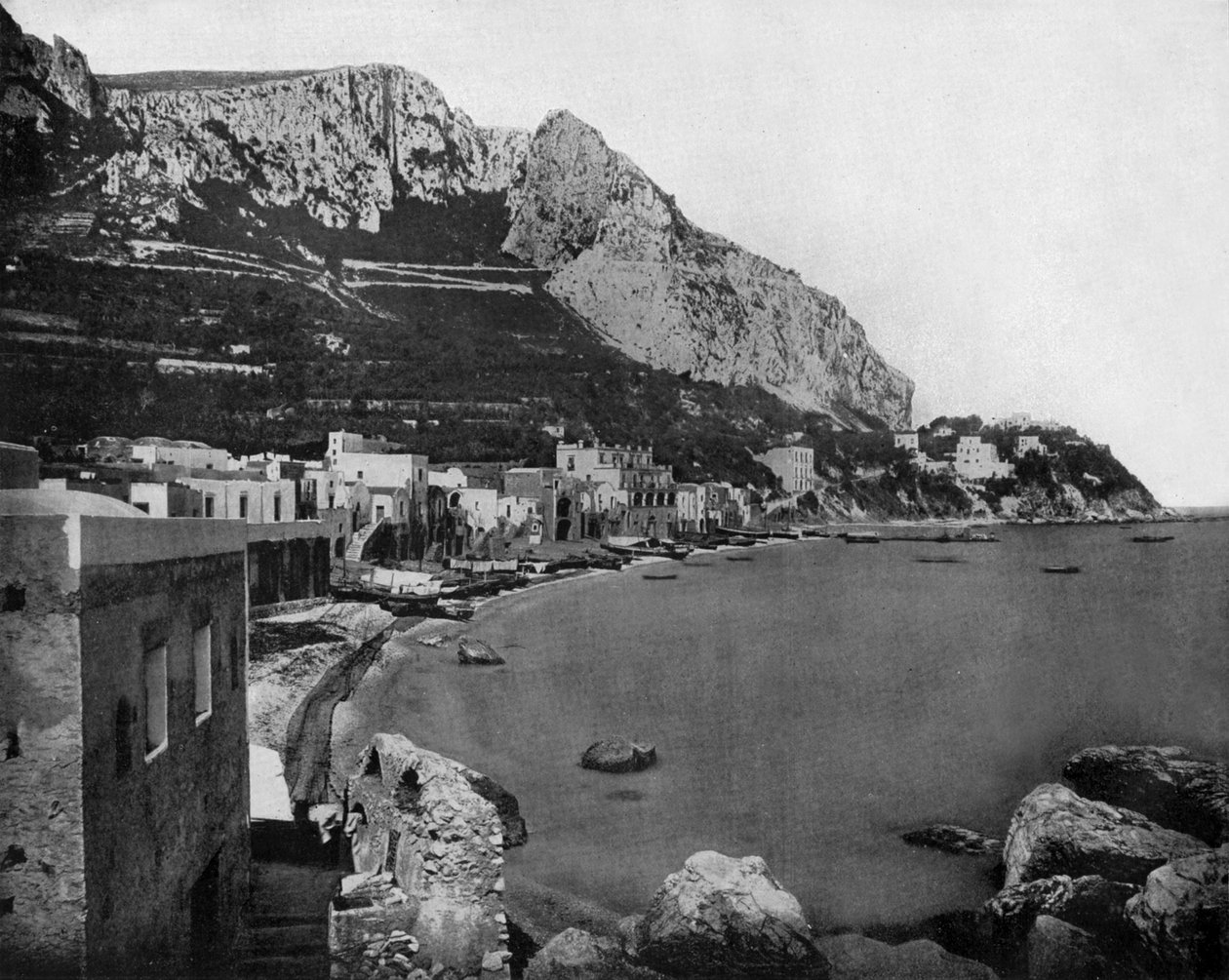 كابري ، إيطاليا ، ج. 1890 (صورة ب / ث) بواسطة جون لوسون ستودارد