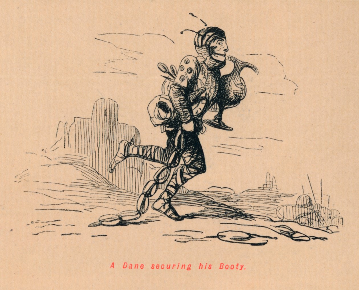 داين يؤمن له الغنائم ، c1860 ، c1860 بواسطة جون ليتش