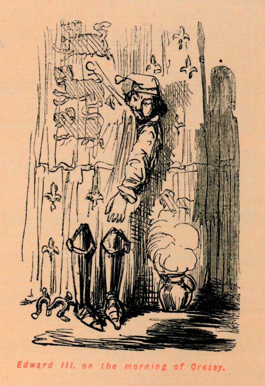 إدوارد الثالث صباح Cressy ، c1860 ، c1860 بواسطة جون ليتش