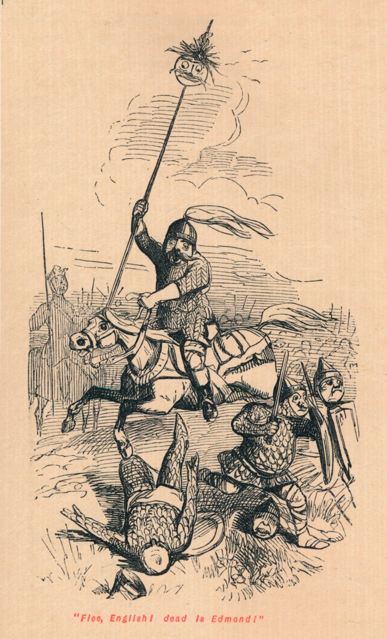 الفرار ، الإنجليزية! الميت هو إدموند !، c1860 ، c1860 بواسطة جون ليتش