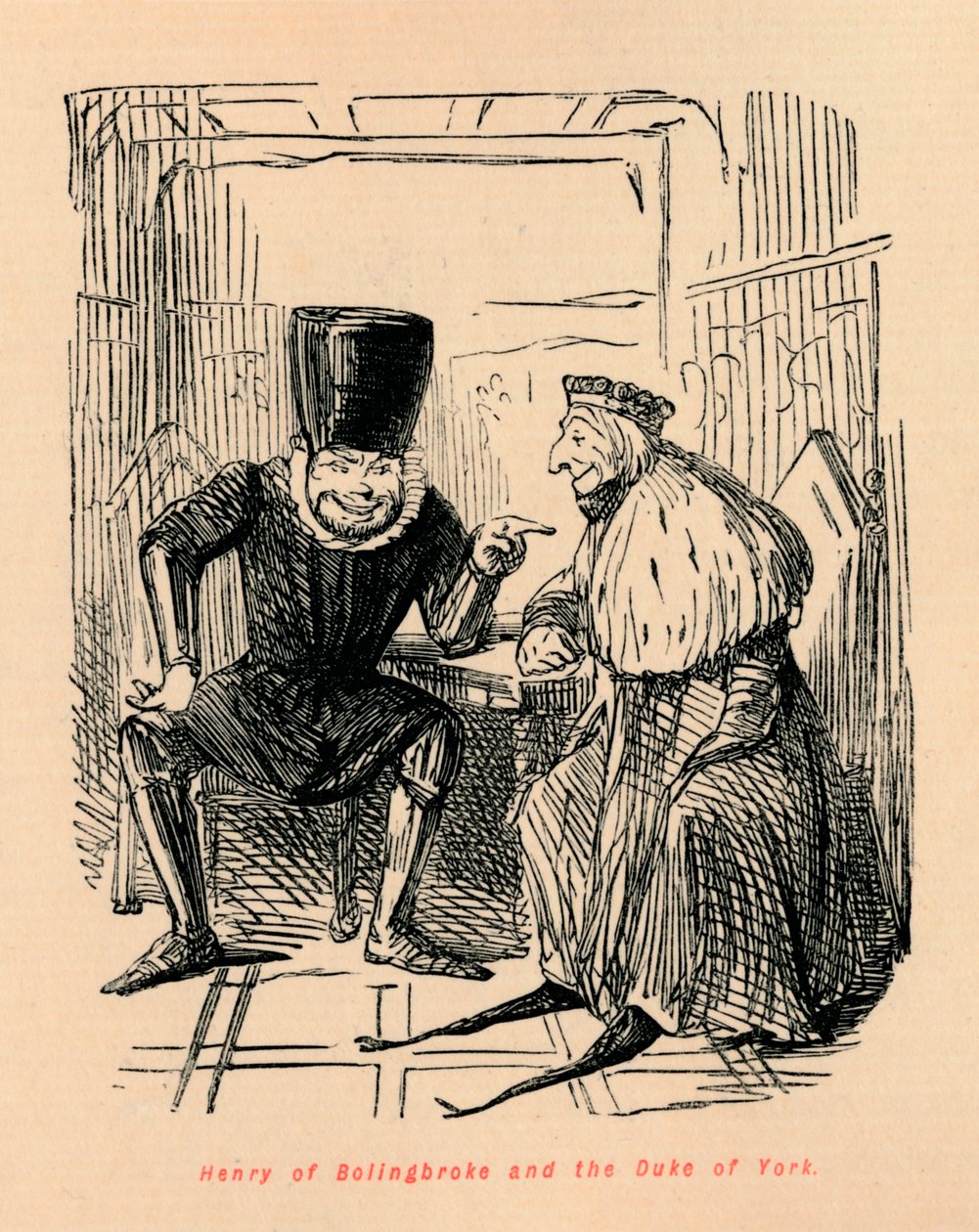 هنري بولينجبروك ودوق يورك ، c1860 ، c1860 بواسطة جون ليتش