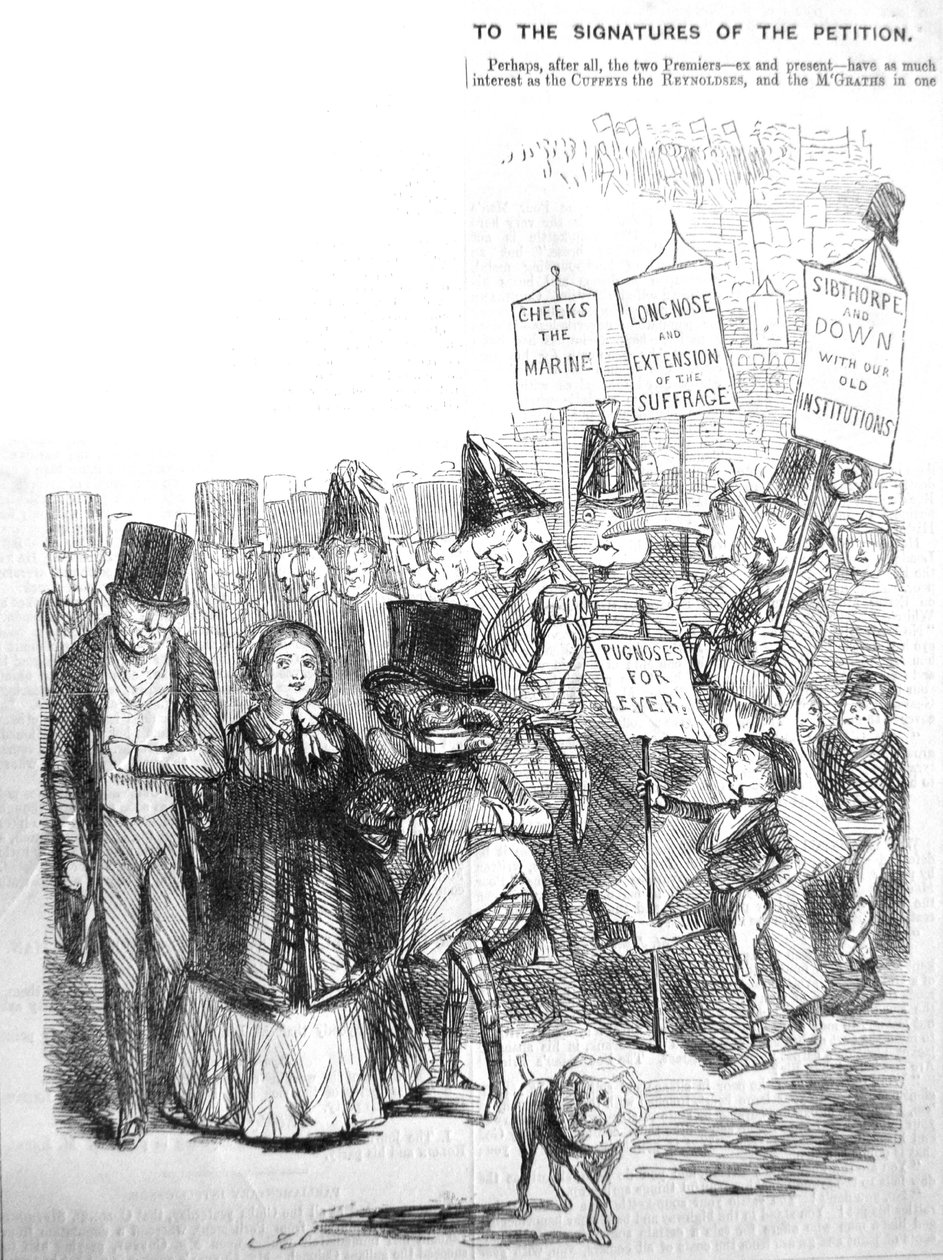 كيف يمكن أن يبدو الموكب التخطيطي ، 1848 بواسطة جون ليتش